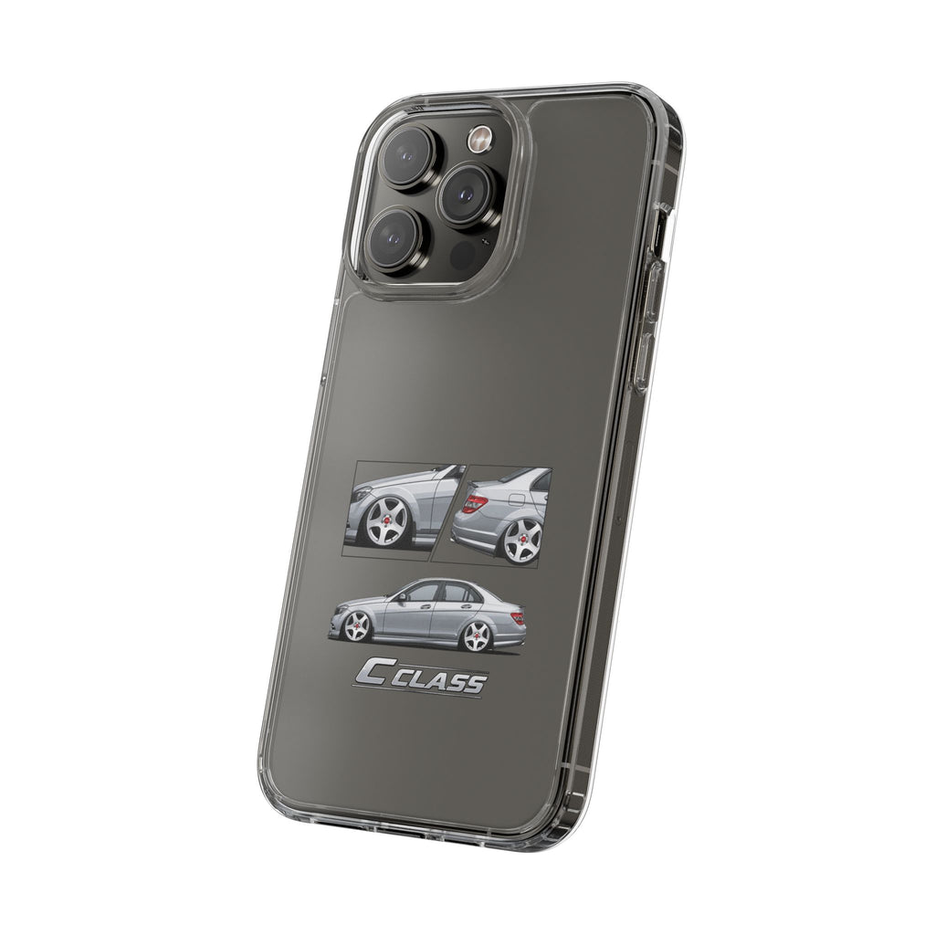 SILVER MERC C-CLASS PHONE CASES