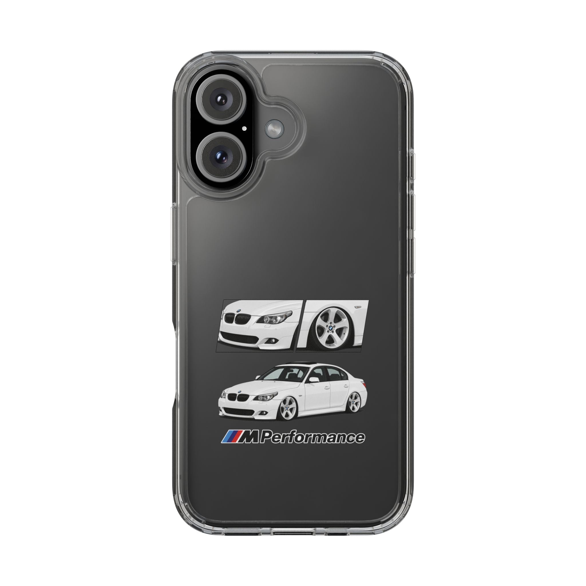 WHITE E60 PHONE CASES