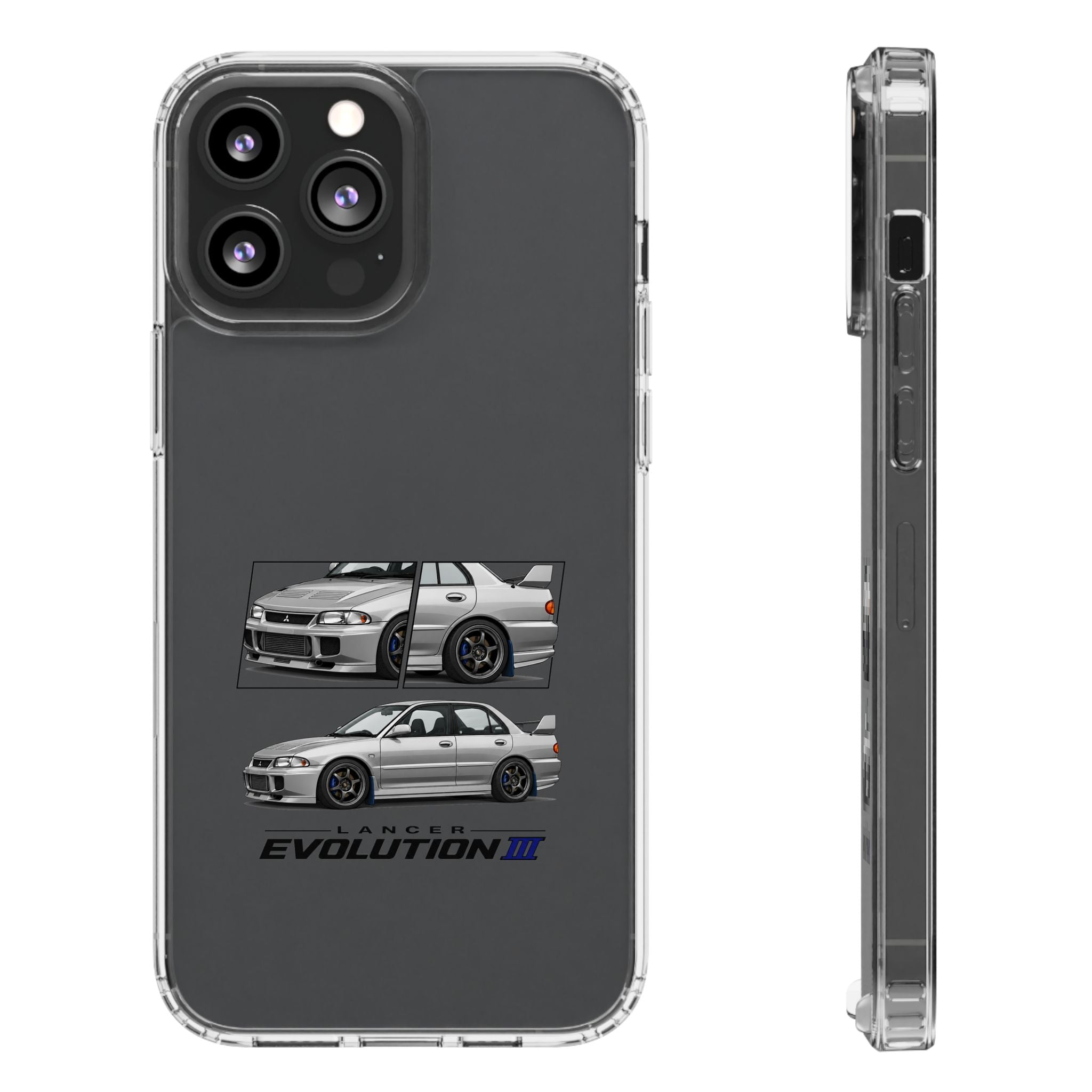 SILVER EVO 3 PHONE CASES