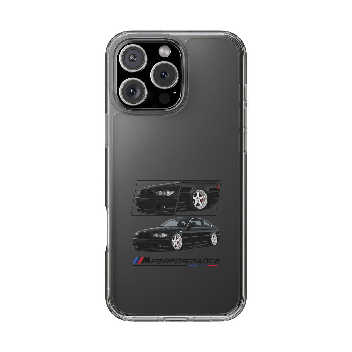 BLACK BMW E46 PHONE CASES