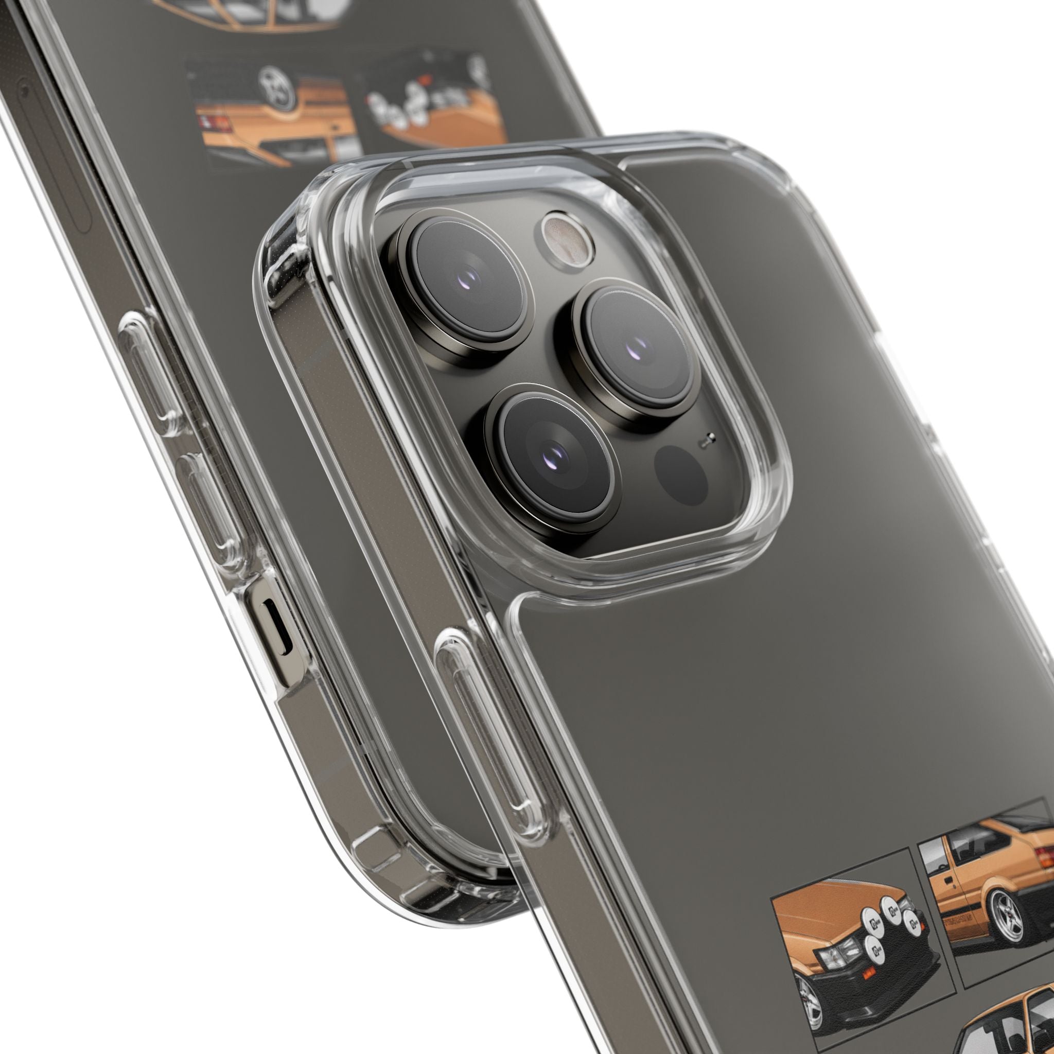 GOLD TWINCAM PHONE CASES