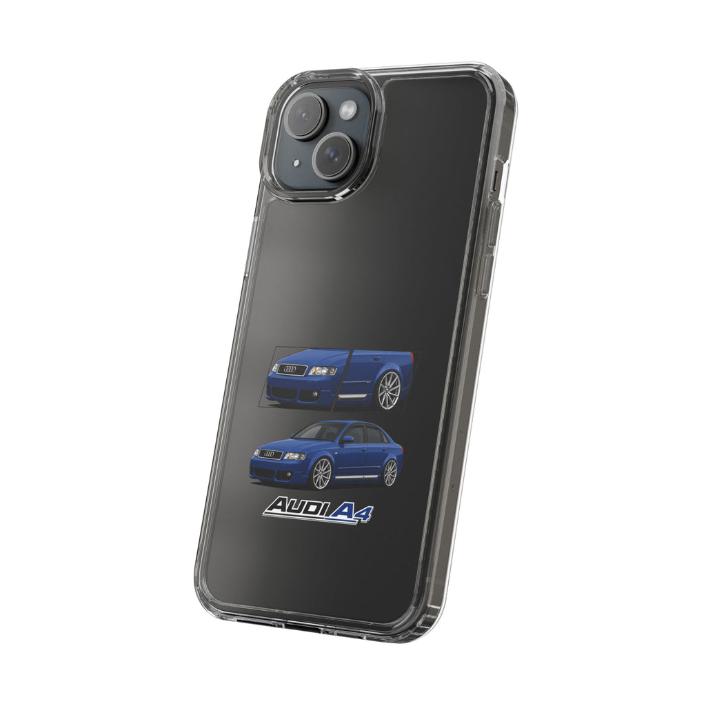 BLUE AUDI A4 B6 PHONE CASES