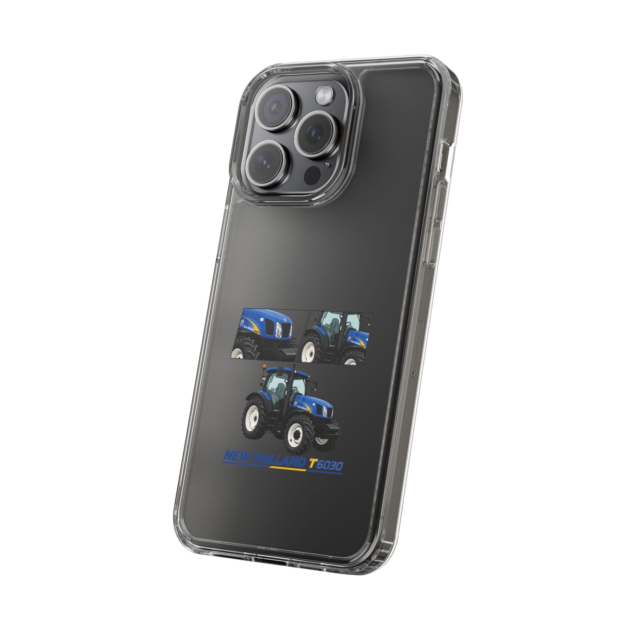 BLUE NEW HOLLAND T6030 PHONE CASES