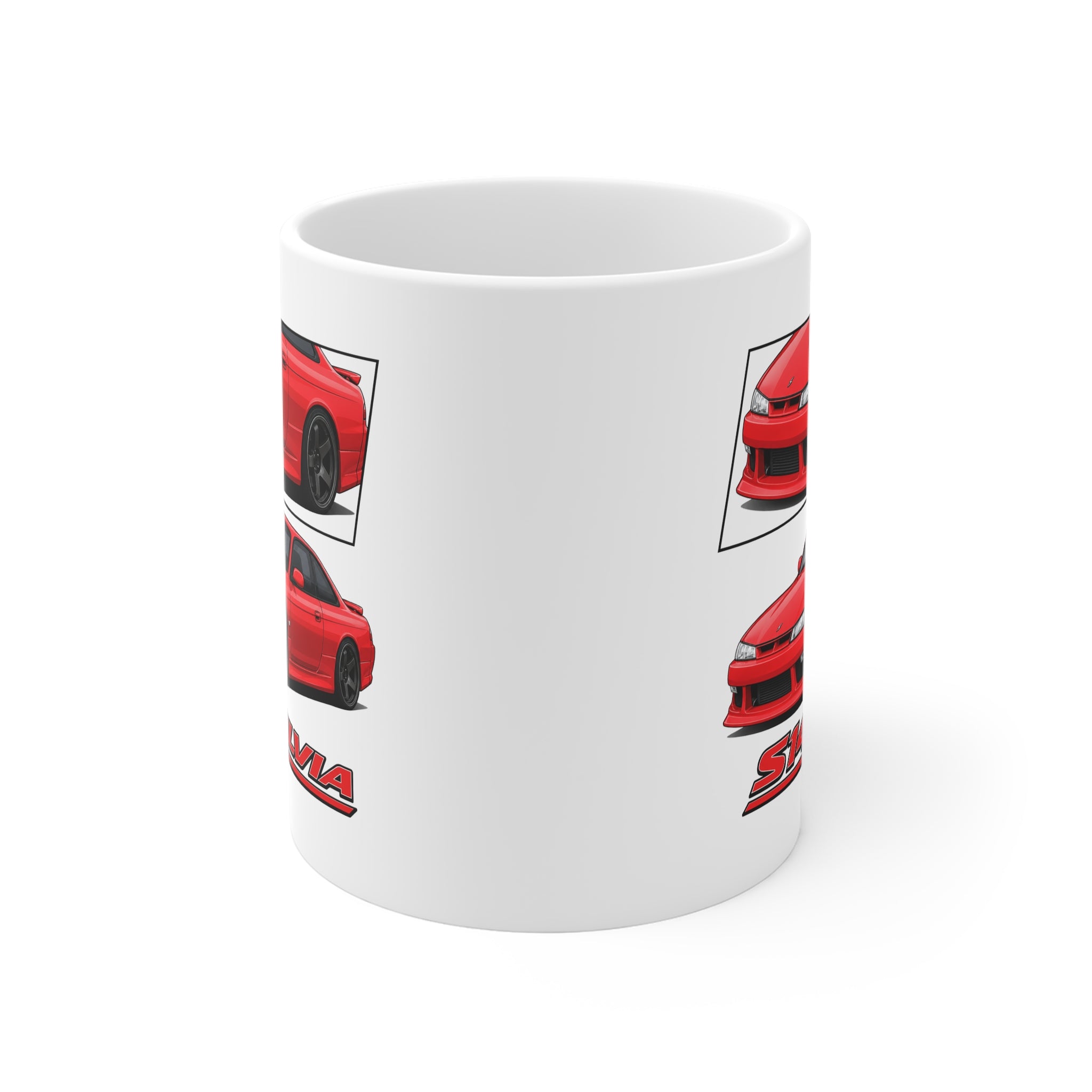 RED NISSAN S14 MUG