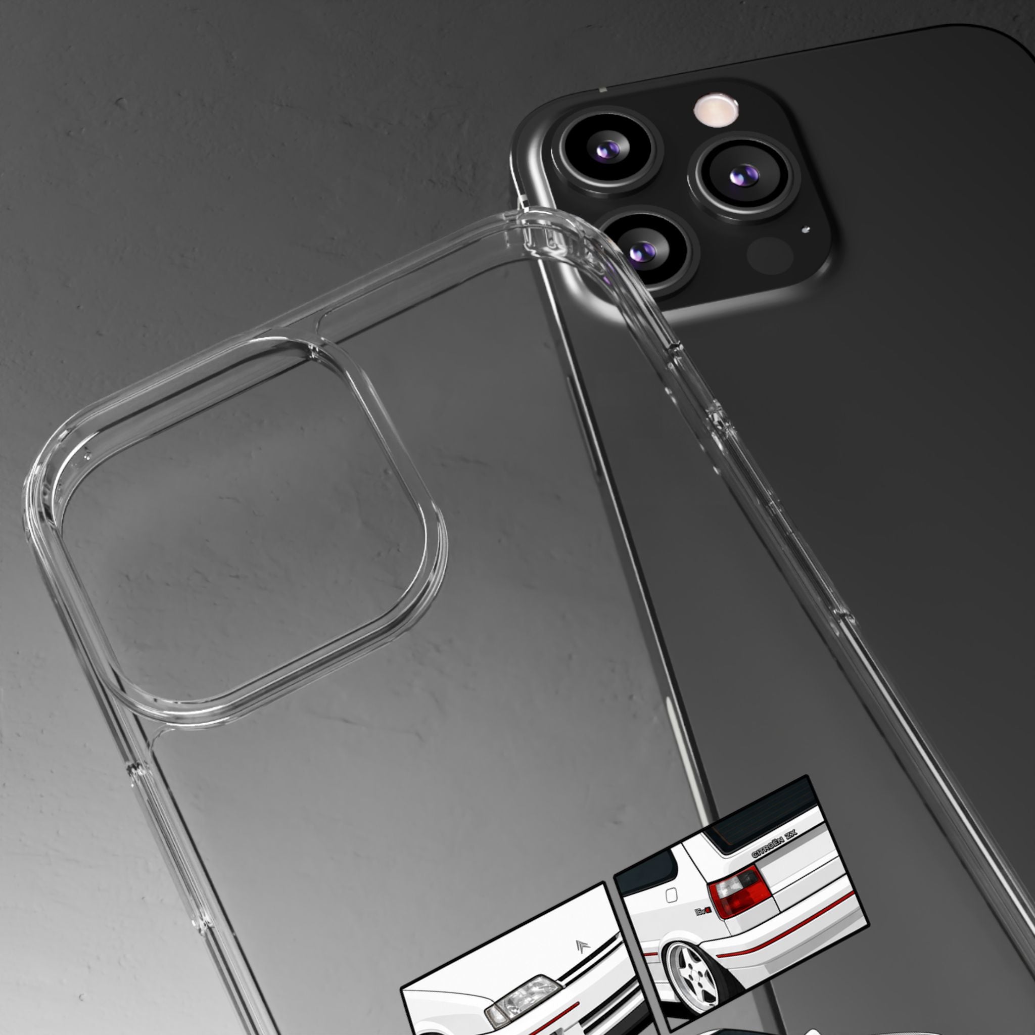 WHITE CITREON ZX PHONE CASES