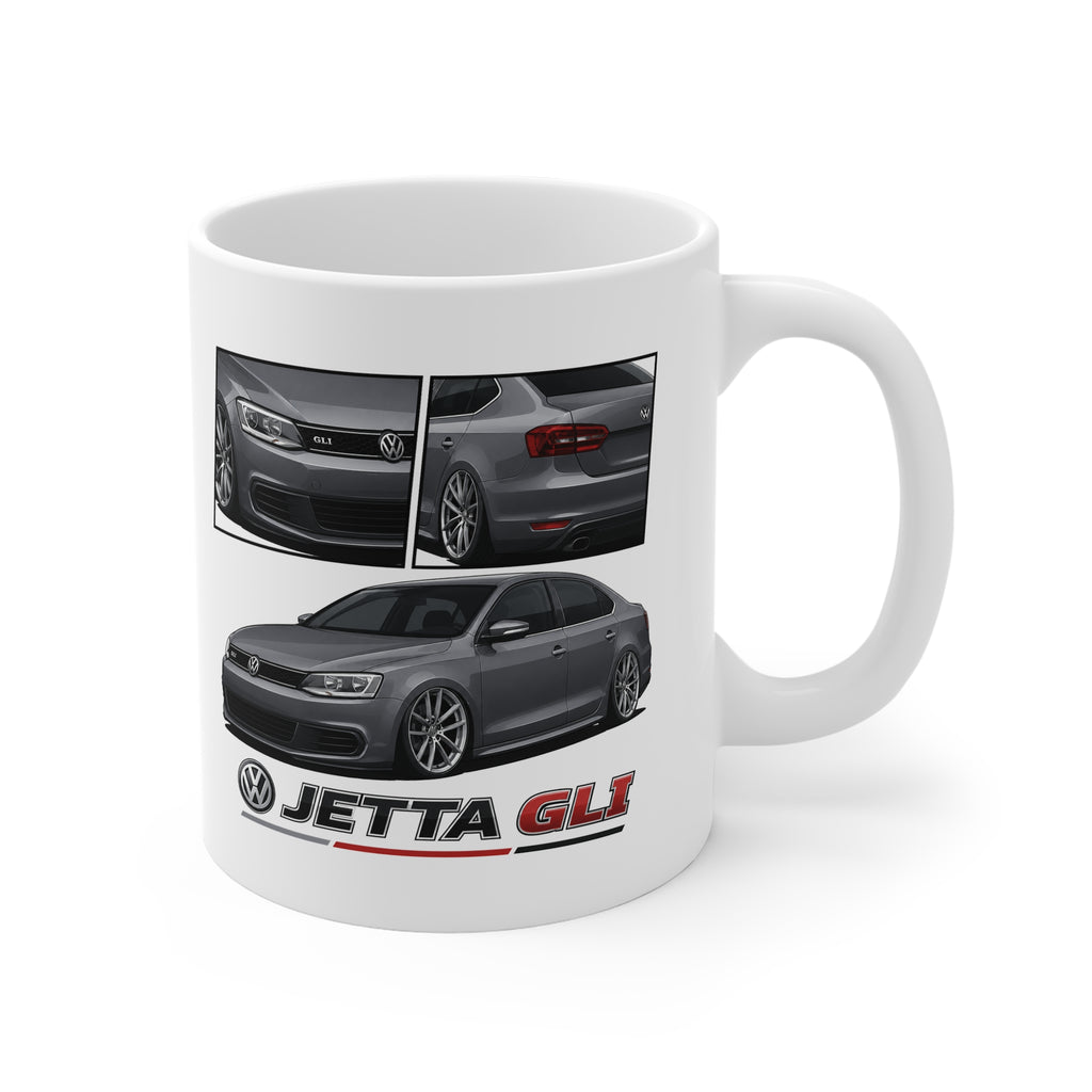 GREY VW MK6 JETTA MUG