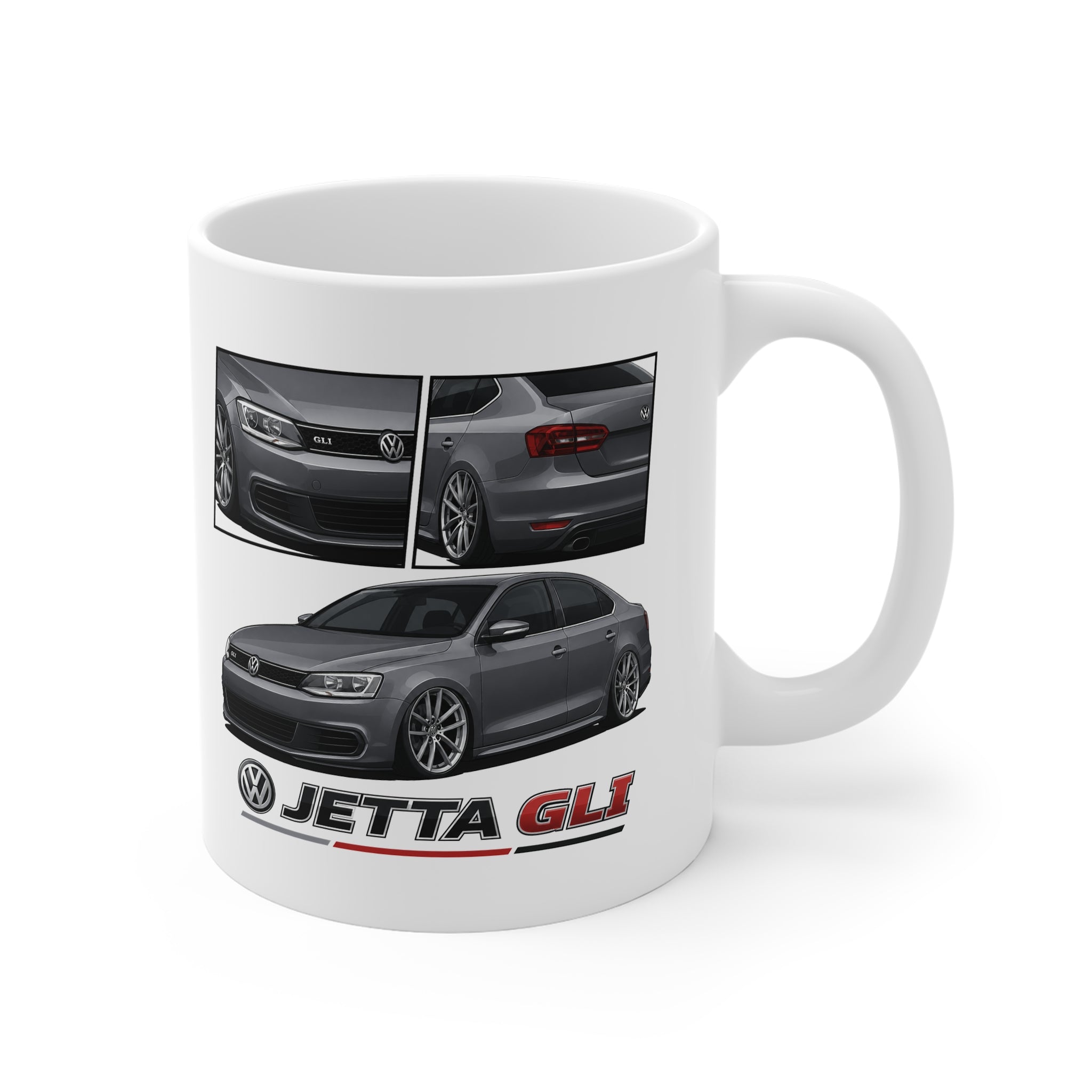 GREY VW MK6 JETTA MUG