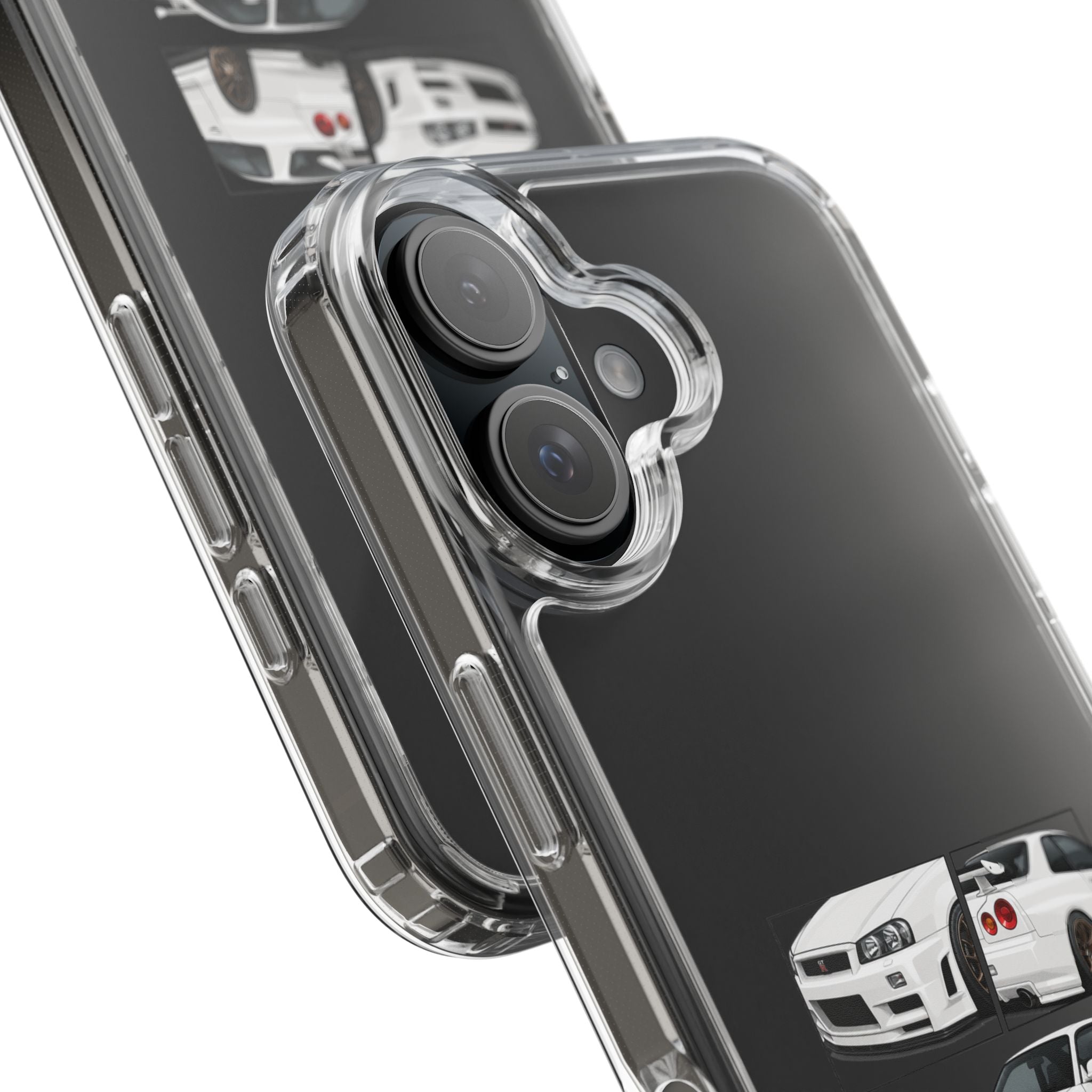 WHITE R34 GTR PHONE CASES