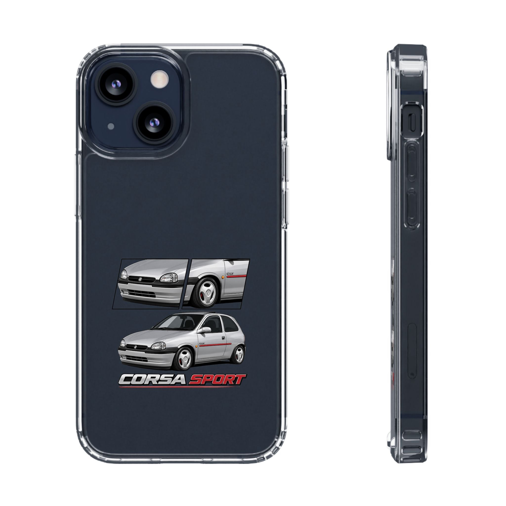 SILVER CORSA B PHONE CASES