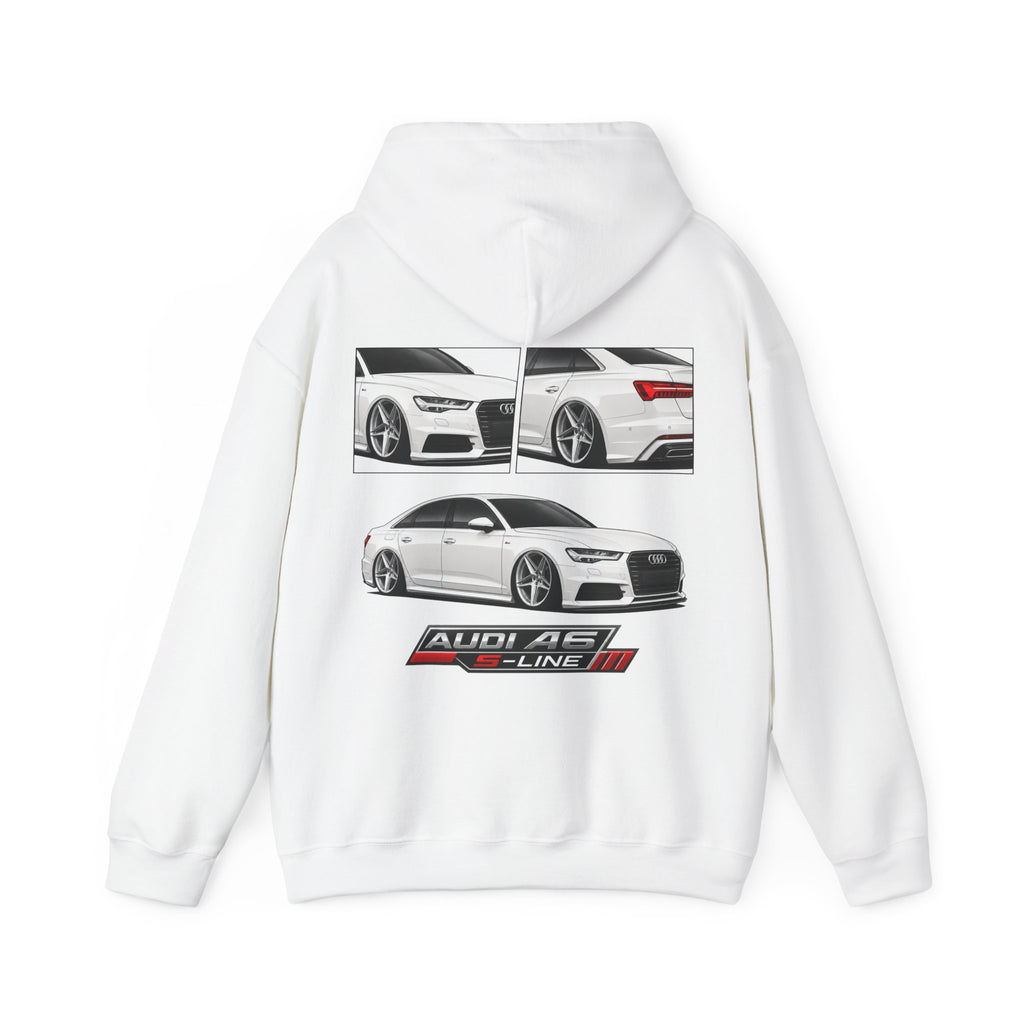 WHITE AUDI A6 JUMPER