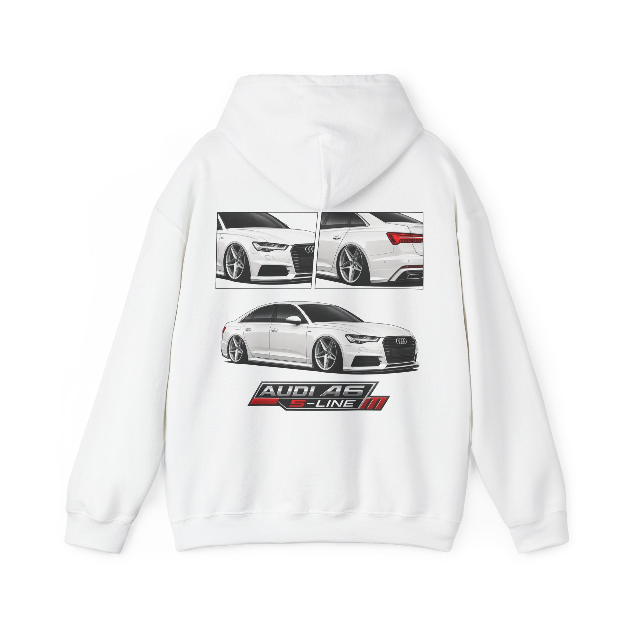 WHITE AUDI A6 JUMPER