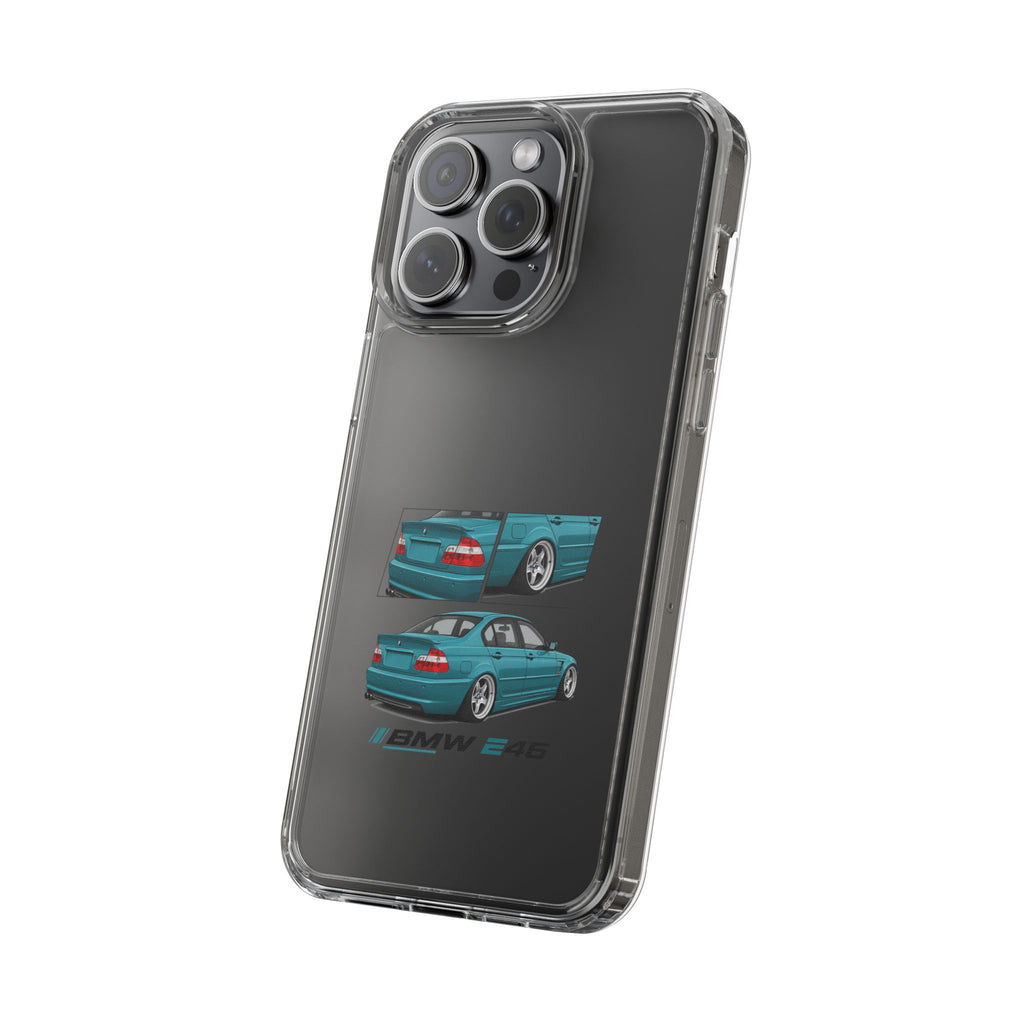 TURQUOISE BMW E46 PHONE CASES