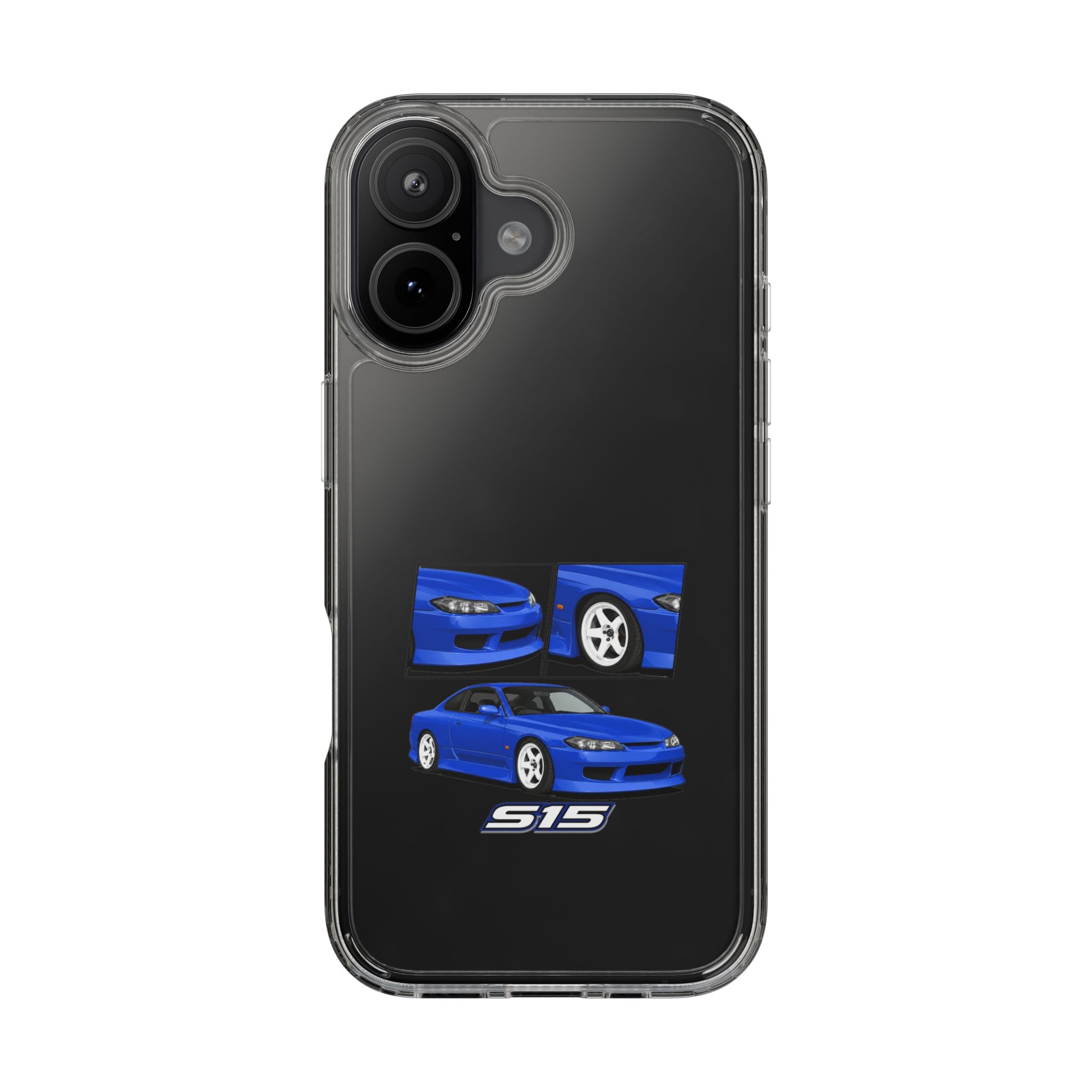 BLUE NISSAN S15 PHONE CASES