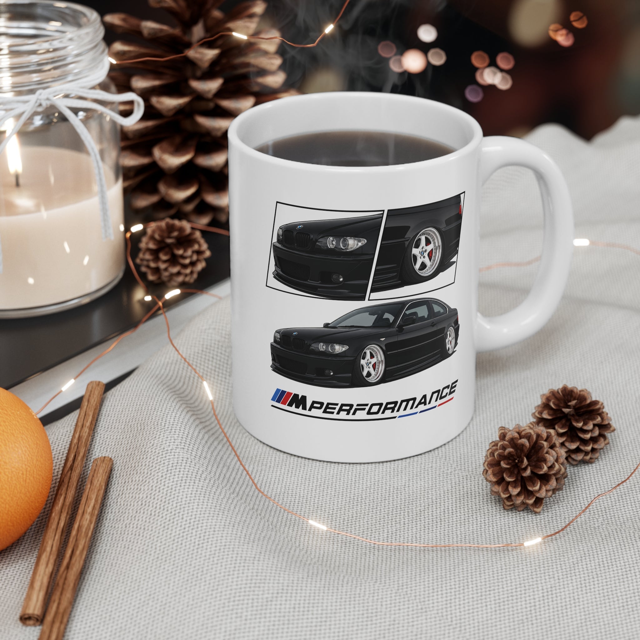 BLACK BMW E46 MUG