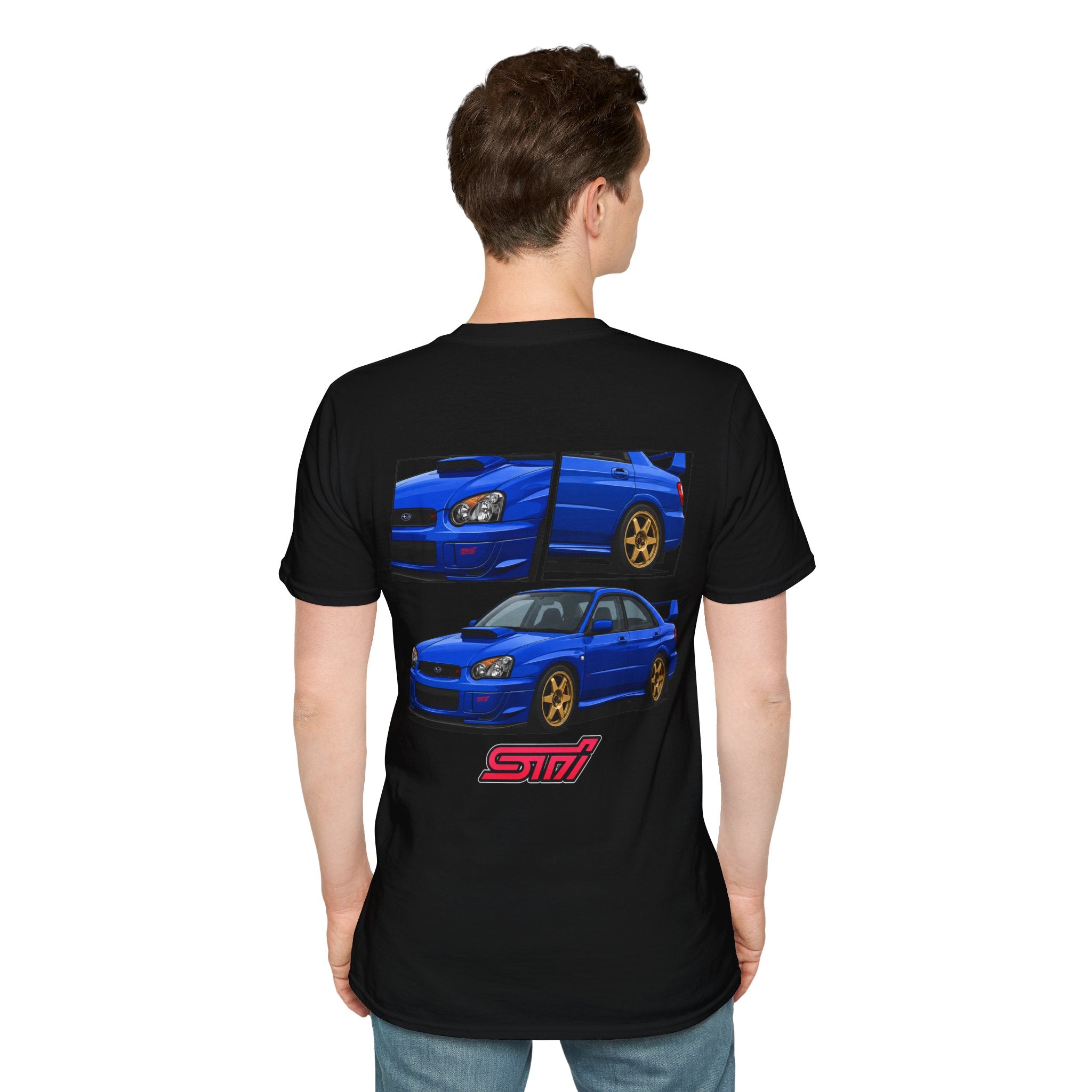 BLUE IMPREZA STI T-SHIRT