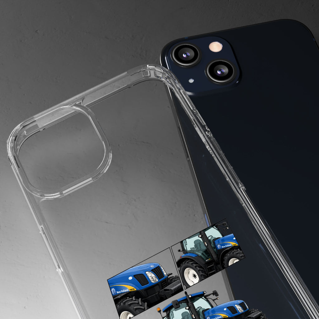 BLUE NEW HOLLAND T6030 PHONE CASES