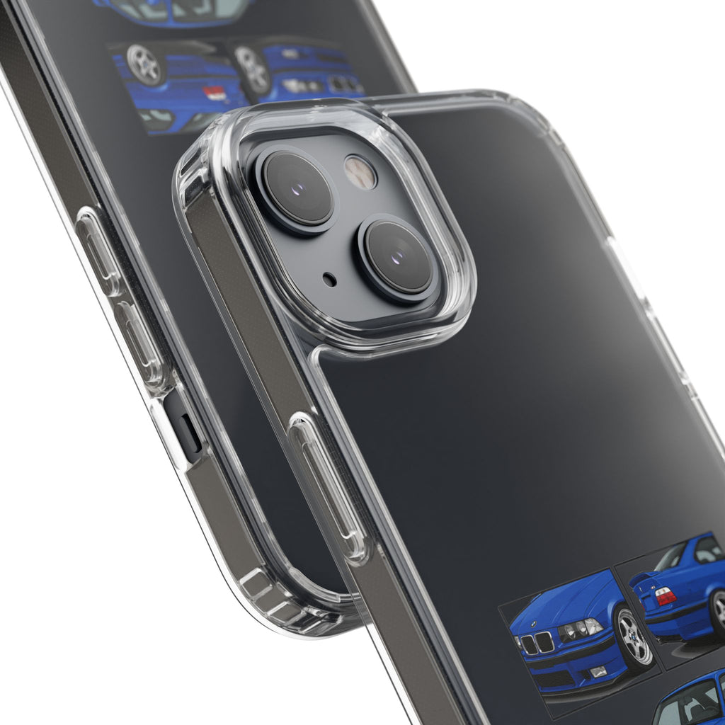BLUE E36 PHONE CASES