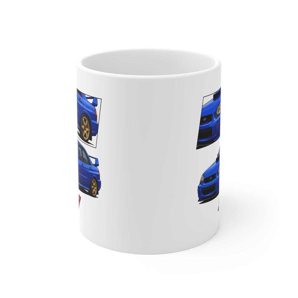 BLUE IMPREZA STI MUG