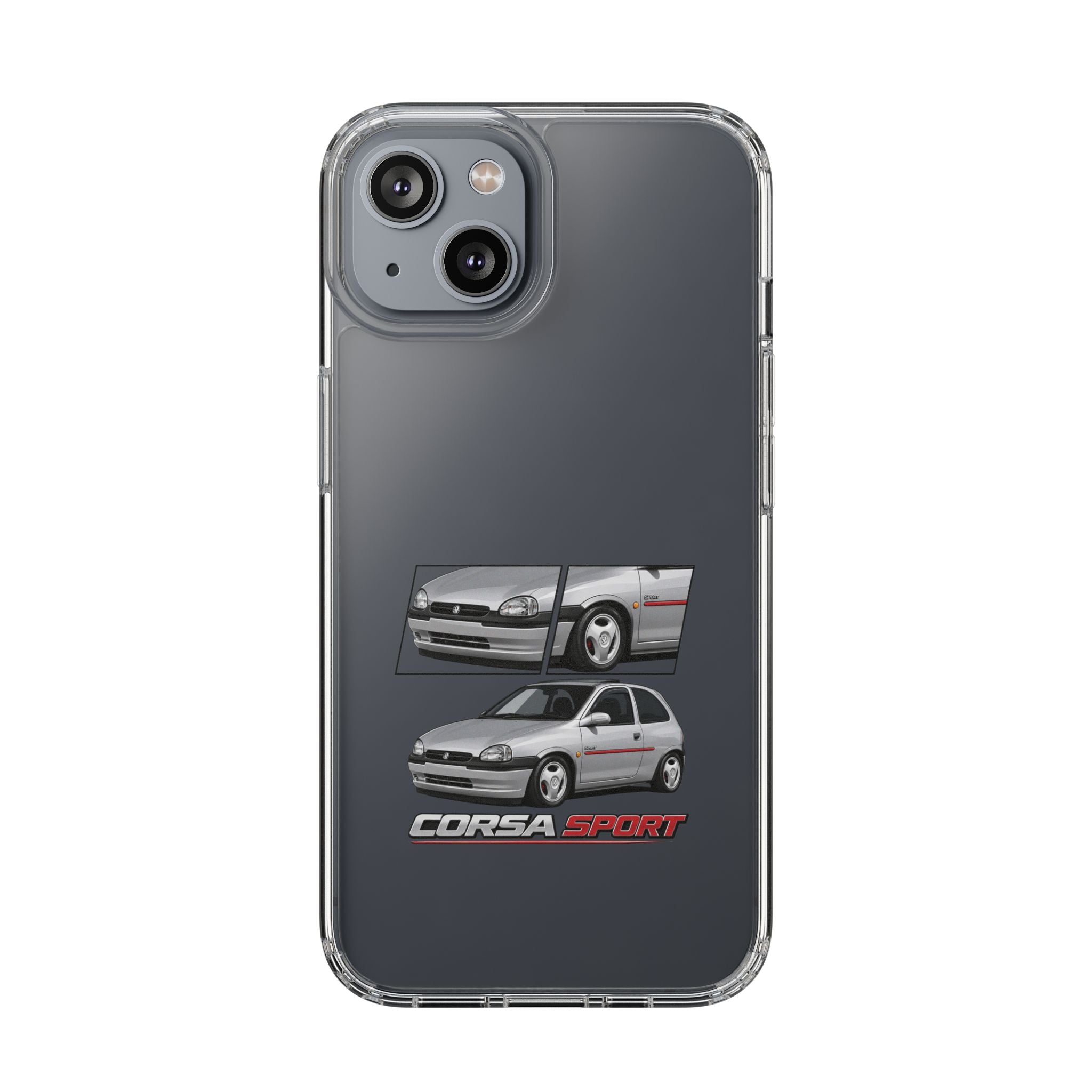 SILVER CORSA B PHONE CASES