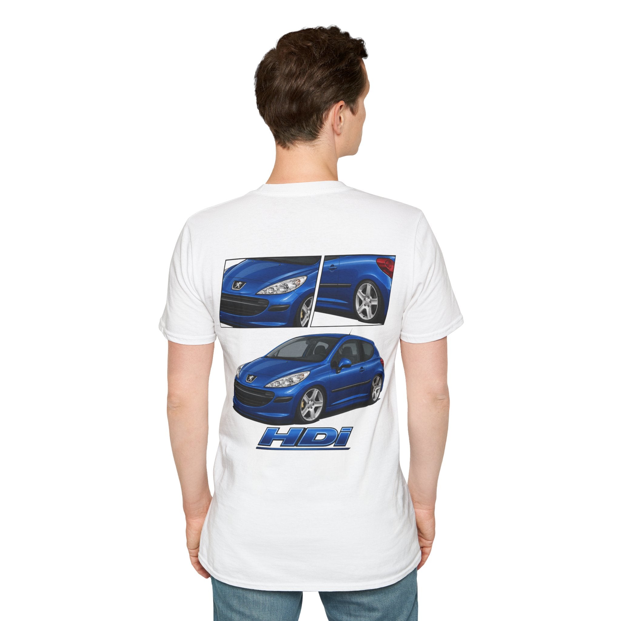 BLUE PEUGEOT 207 T-SHIRT