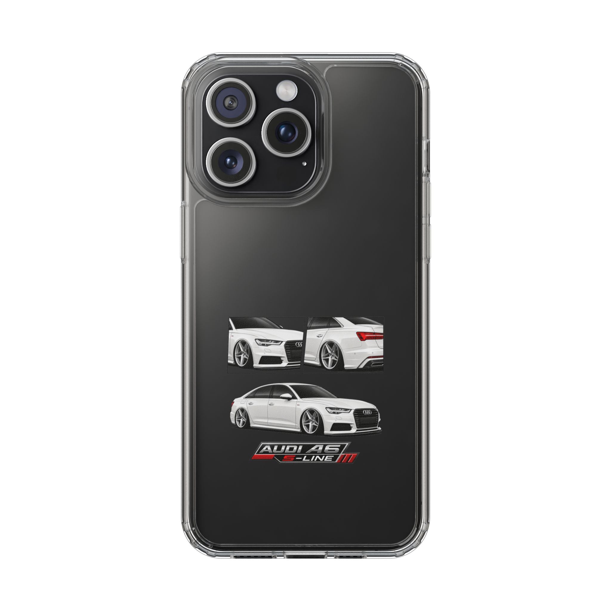 WHITE AUDI A6 PHONE CASES