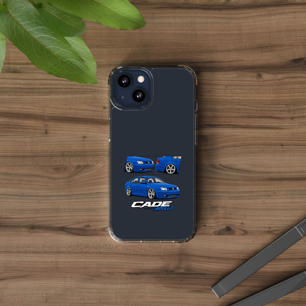 BLUE VOLKSWAGEN BORA PHONE CASES
