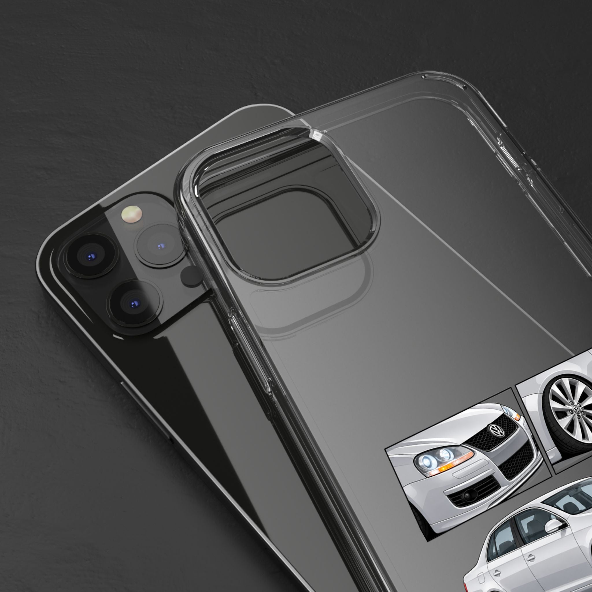 SILVER MK5 JETTA PHONE CASES