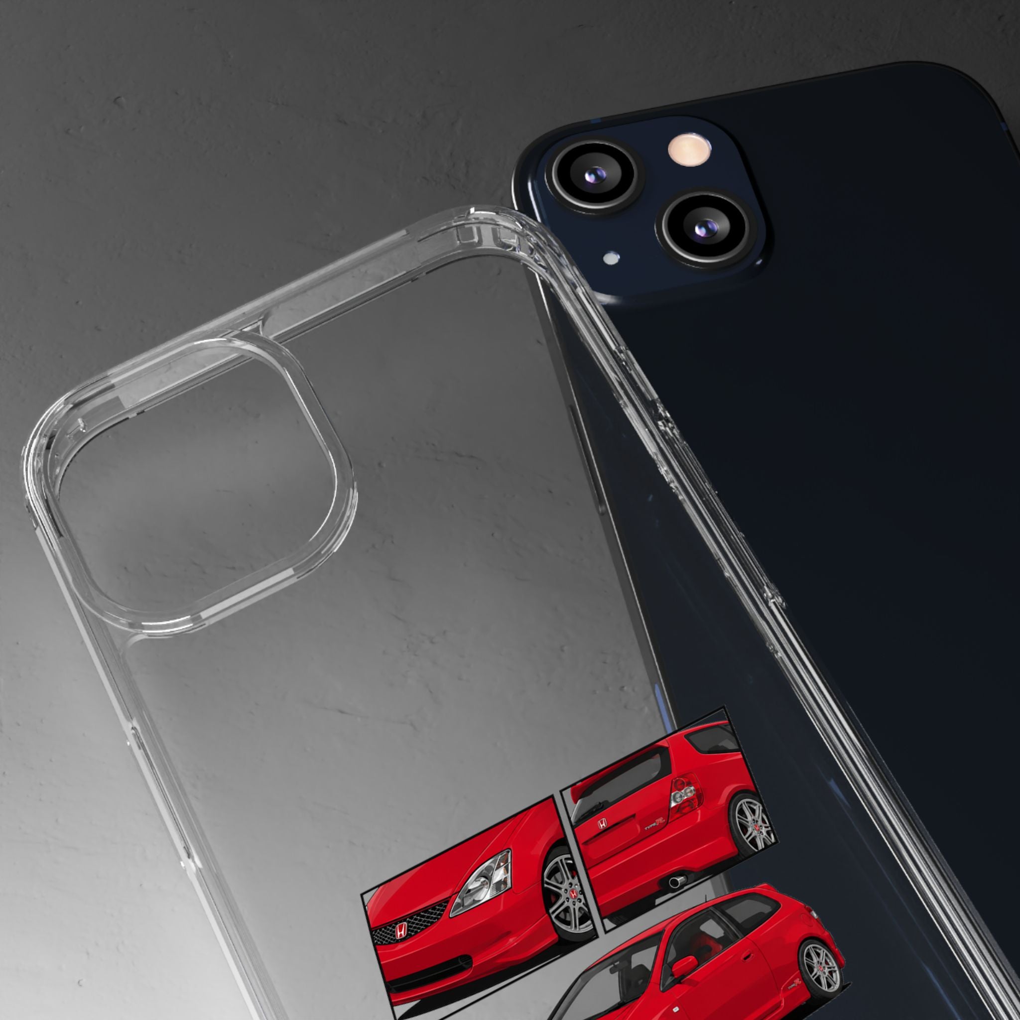 RED CIVIC TYPE R PHONE CASES