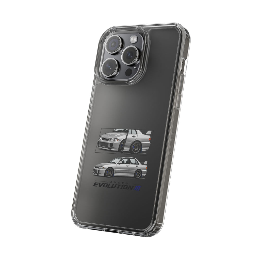 SILVER EVO 3 PHONE CASES
