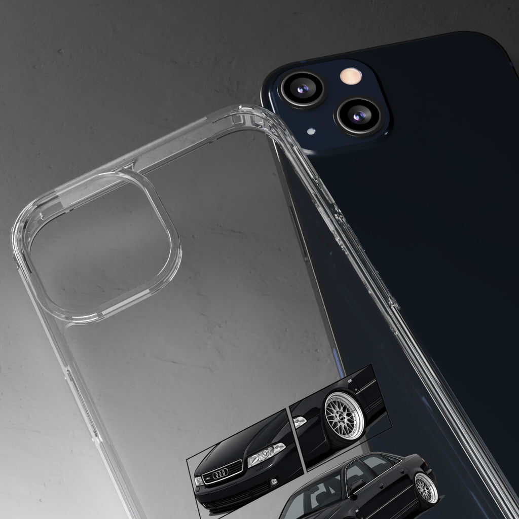 BLACK B5 AUDI A4 PHONE CASES