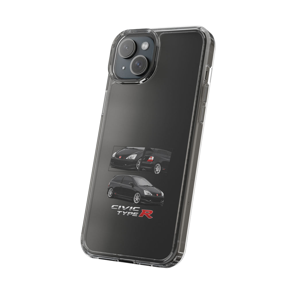 BLACK EP3 TYPE R PHONE CASES