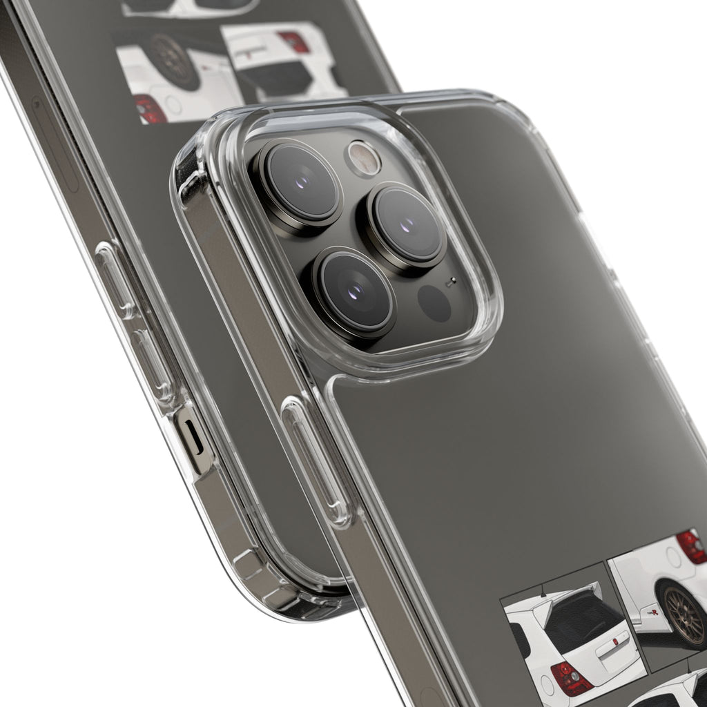 WHITE EP3 TYPE R PHONE CASES