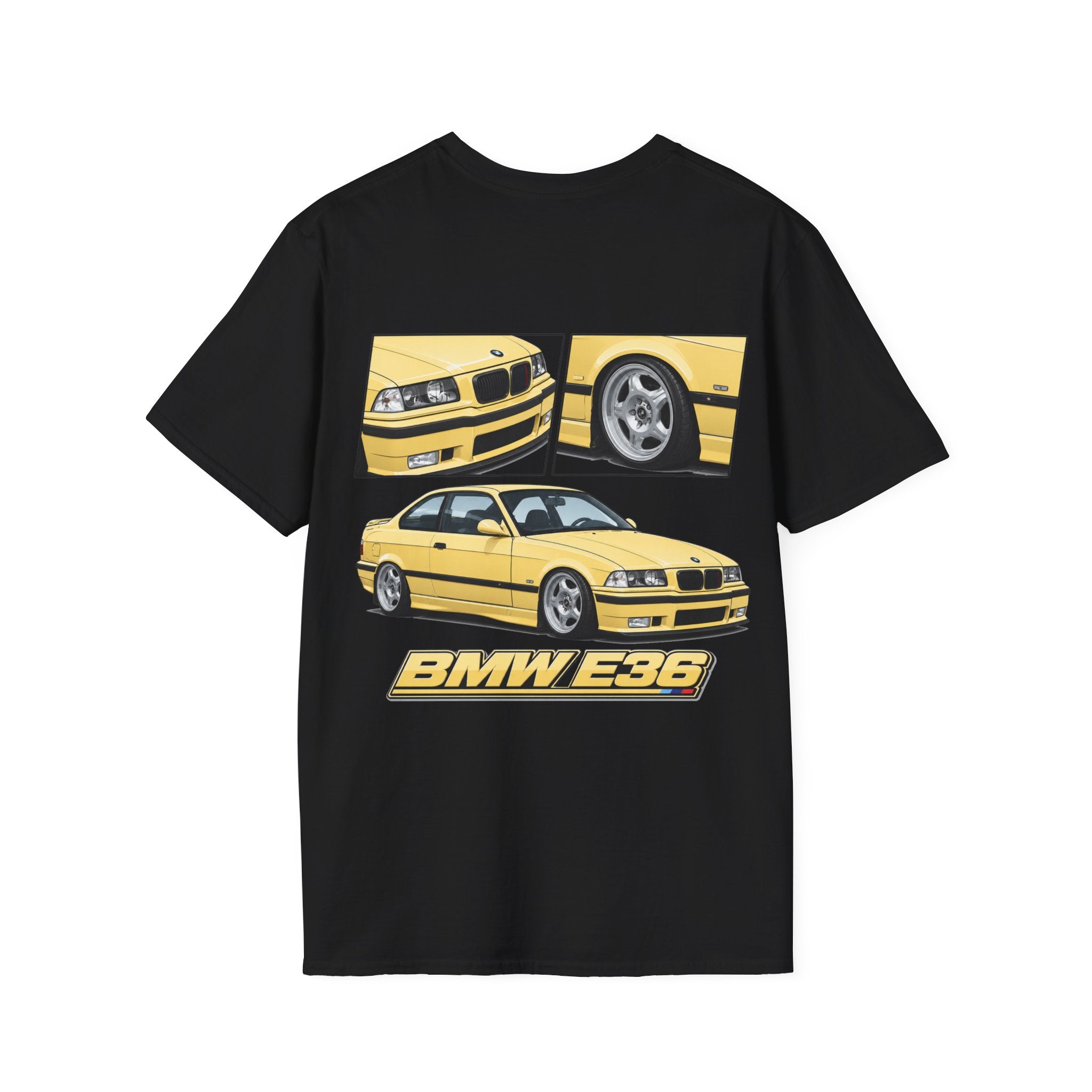 YELLOW BMW E36 T-SHIRT
