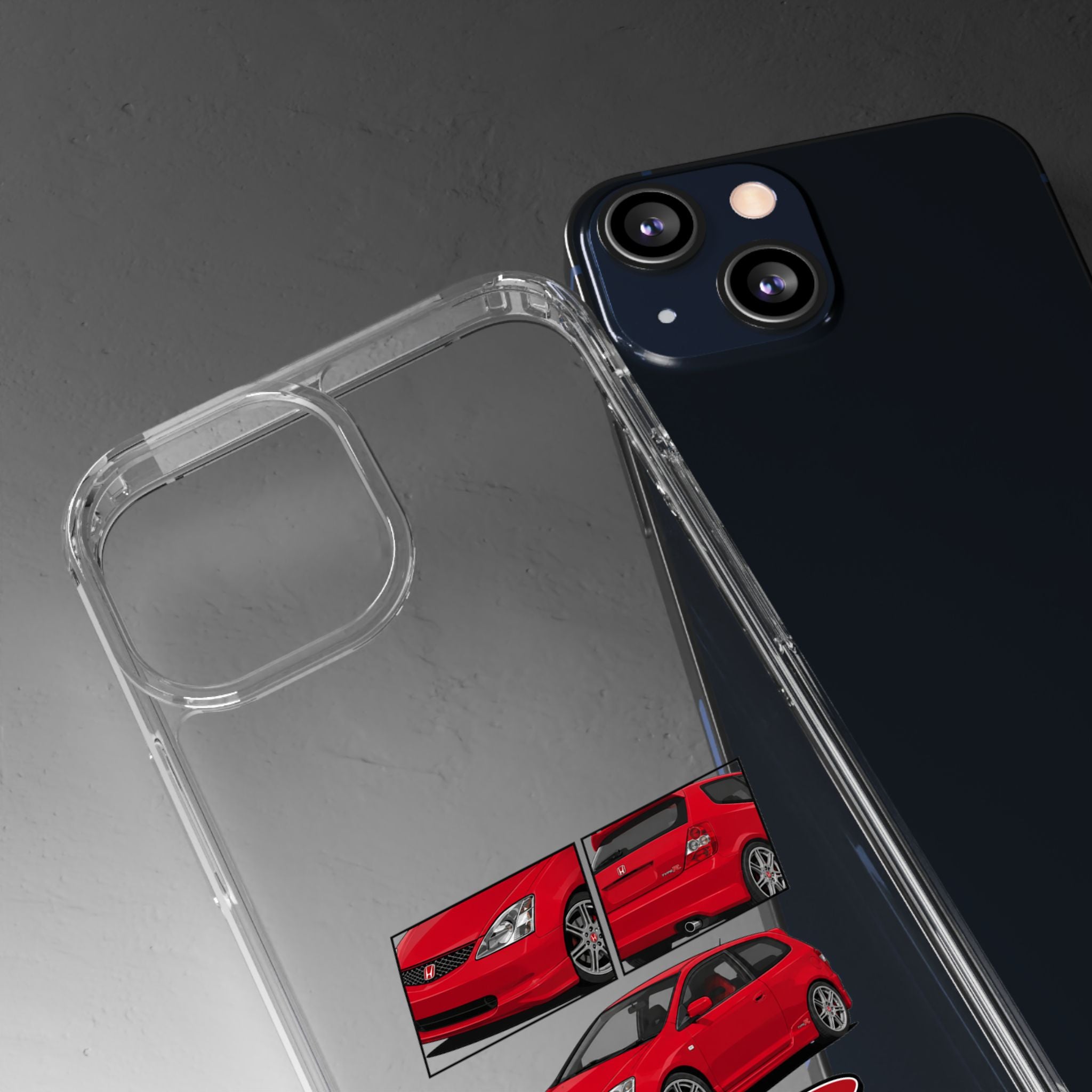 RED CIVIC TYPE R PHONE CASES