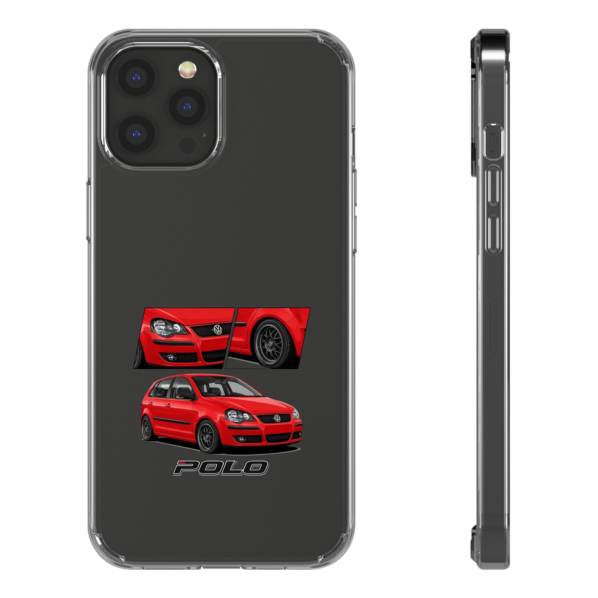 RED VW POLO PHONE CASES