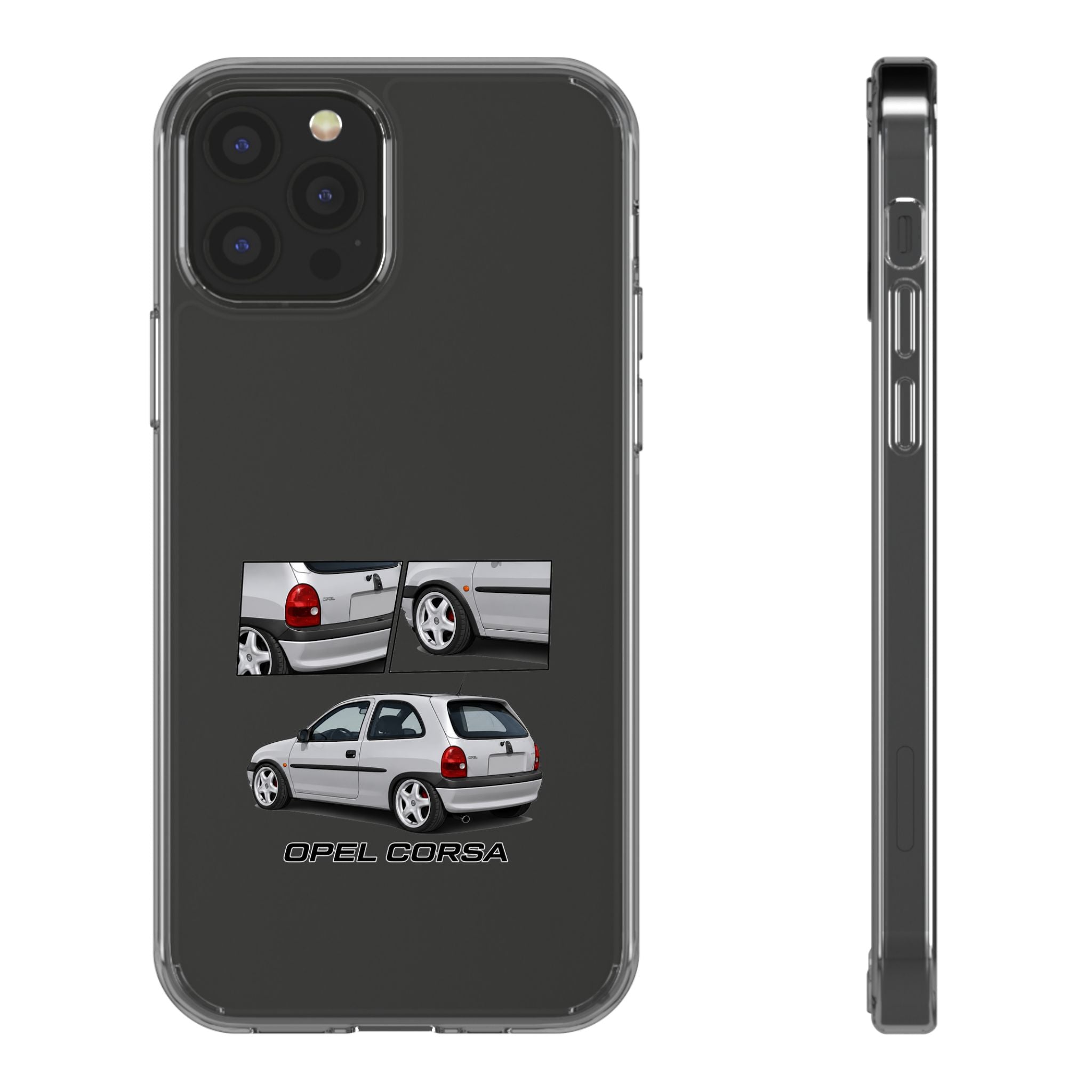 SILVER CORSA B PHONE CASES