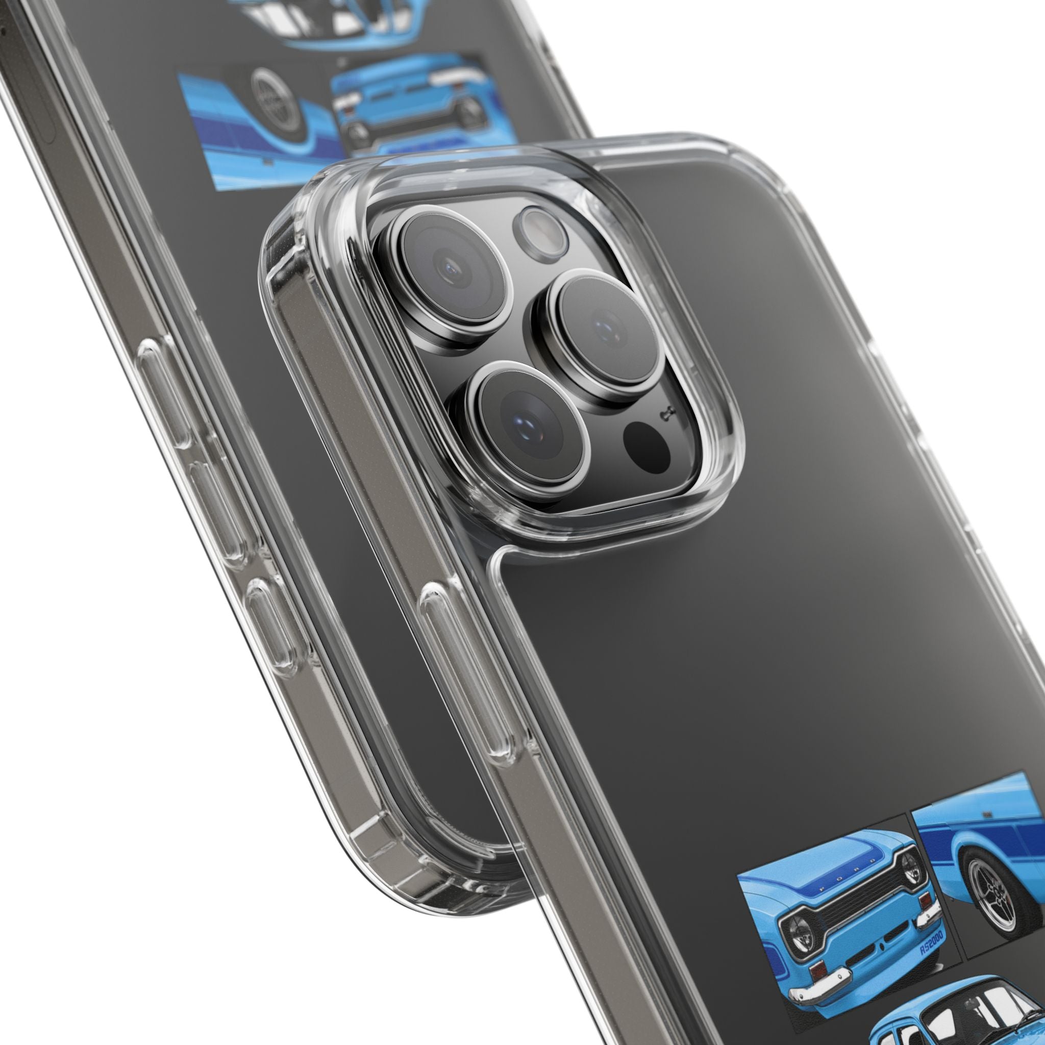 BLUE FORD ESCORT MK1 RS2000 PHONE CASES