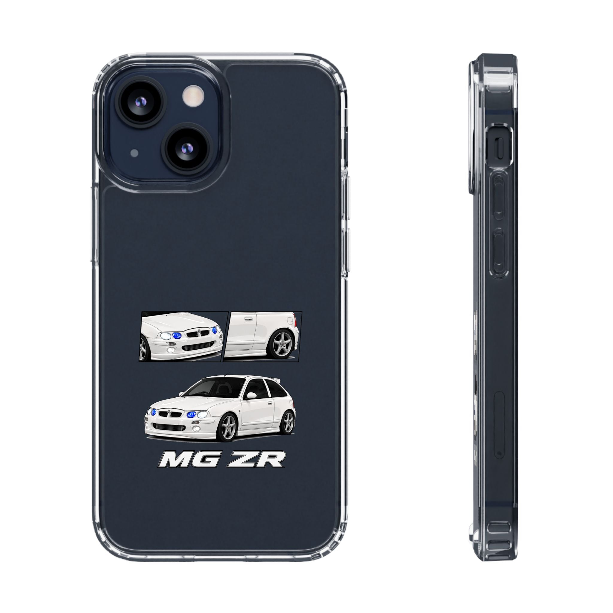WHITE MG ZR PHONE CASES