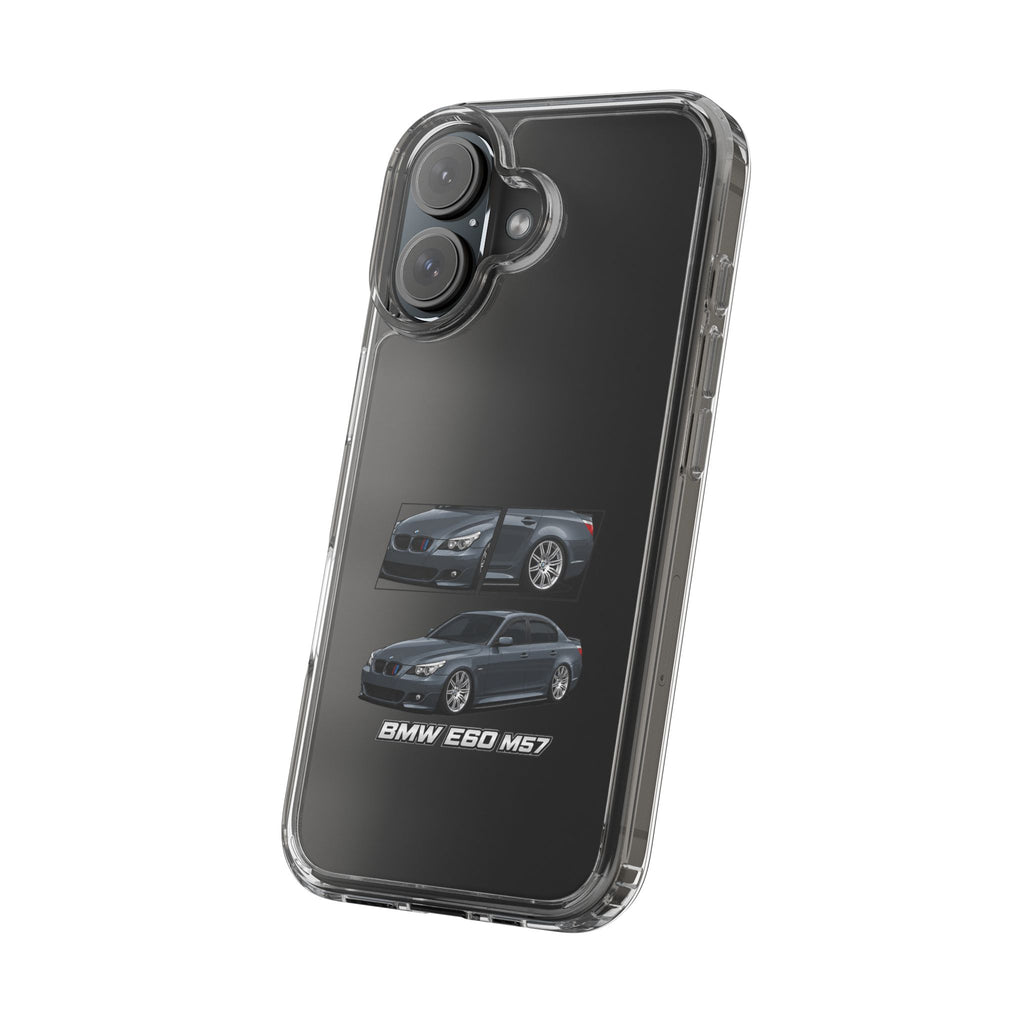 GREY BMW E60 PHONE CASES