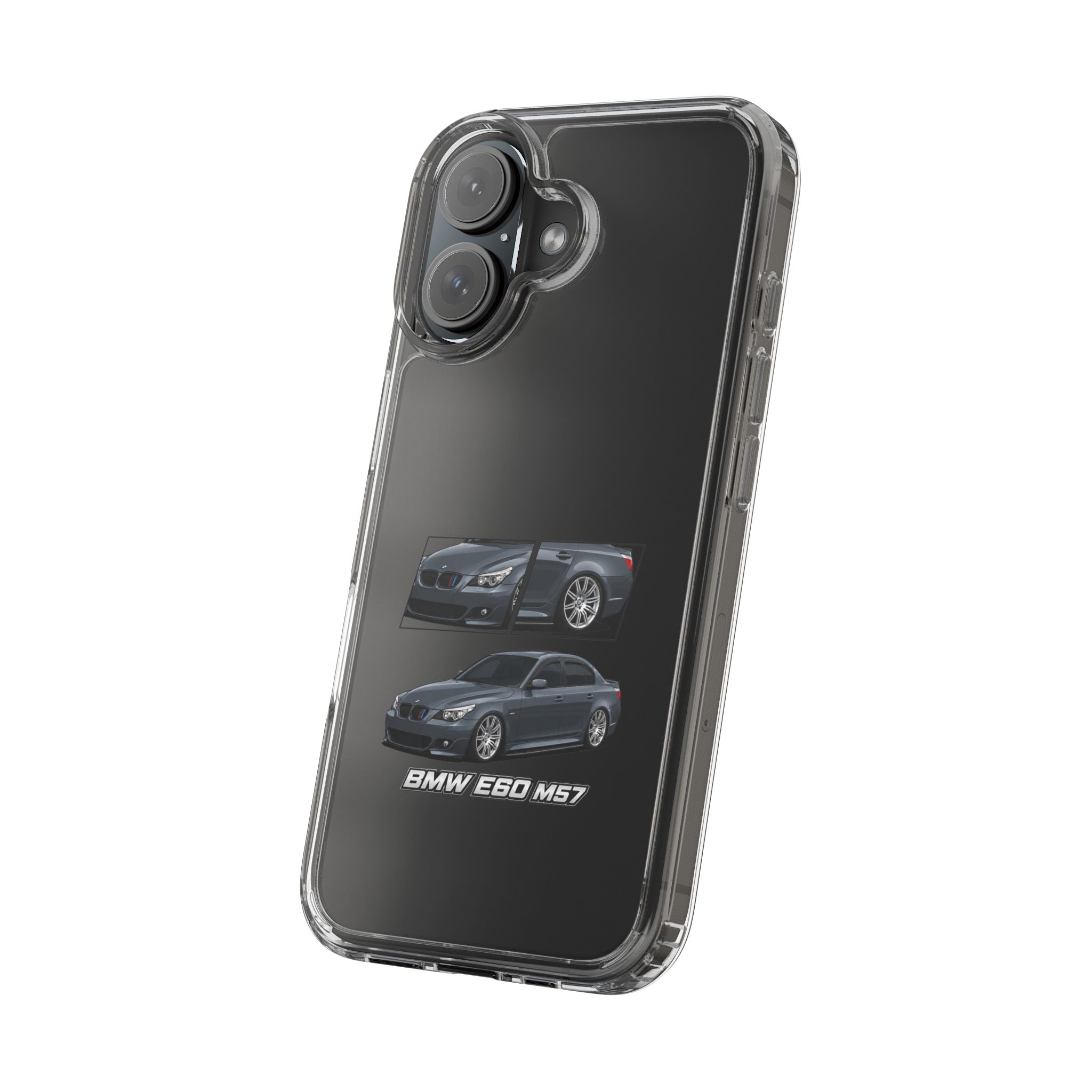 GREY BMW E60 PHONE CASES