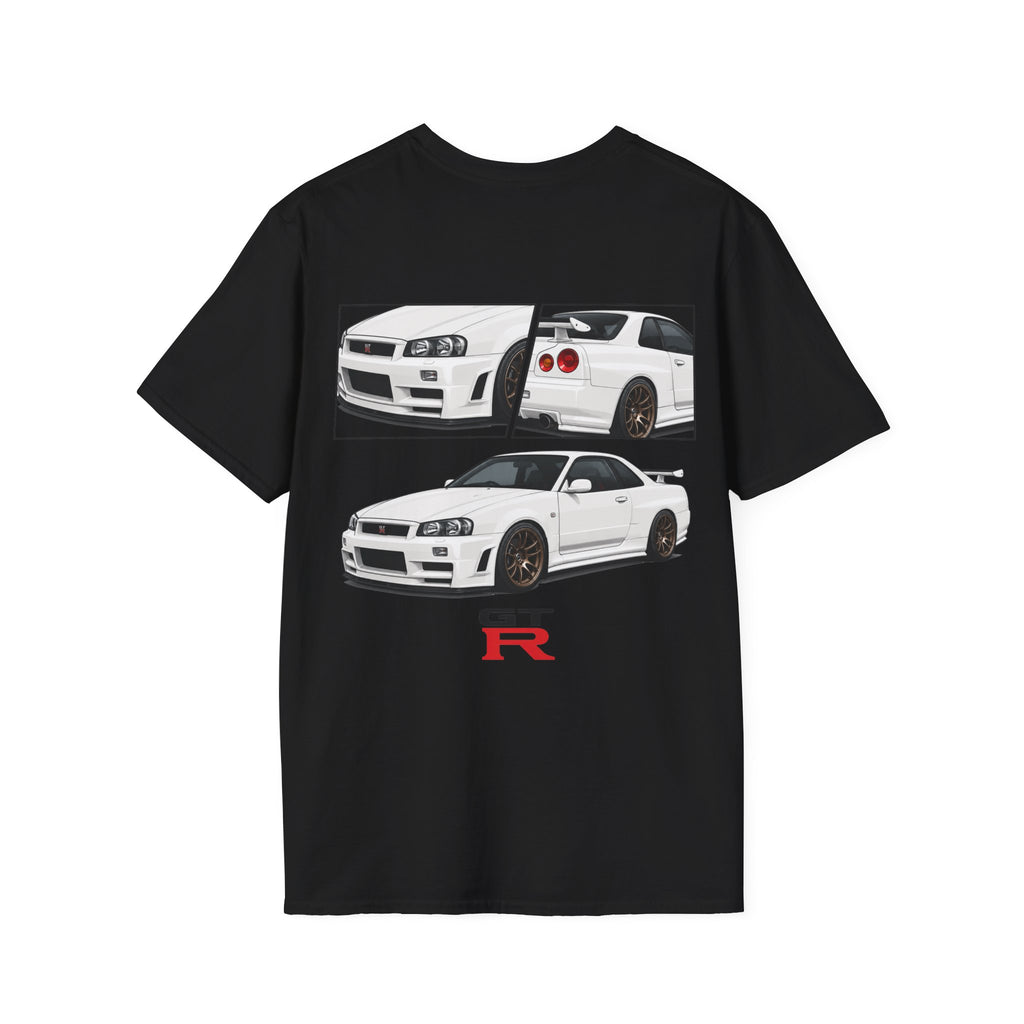 WHITE R34 GTR T-SHIRT