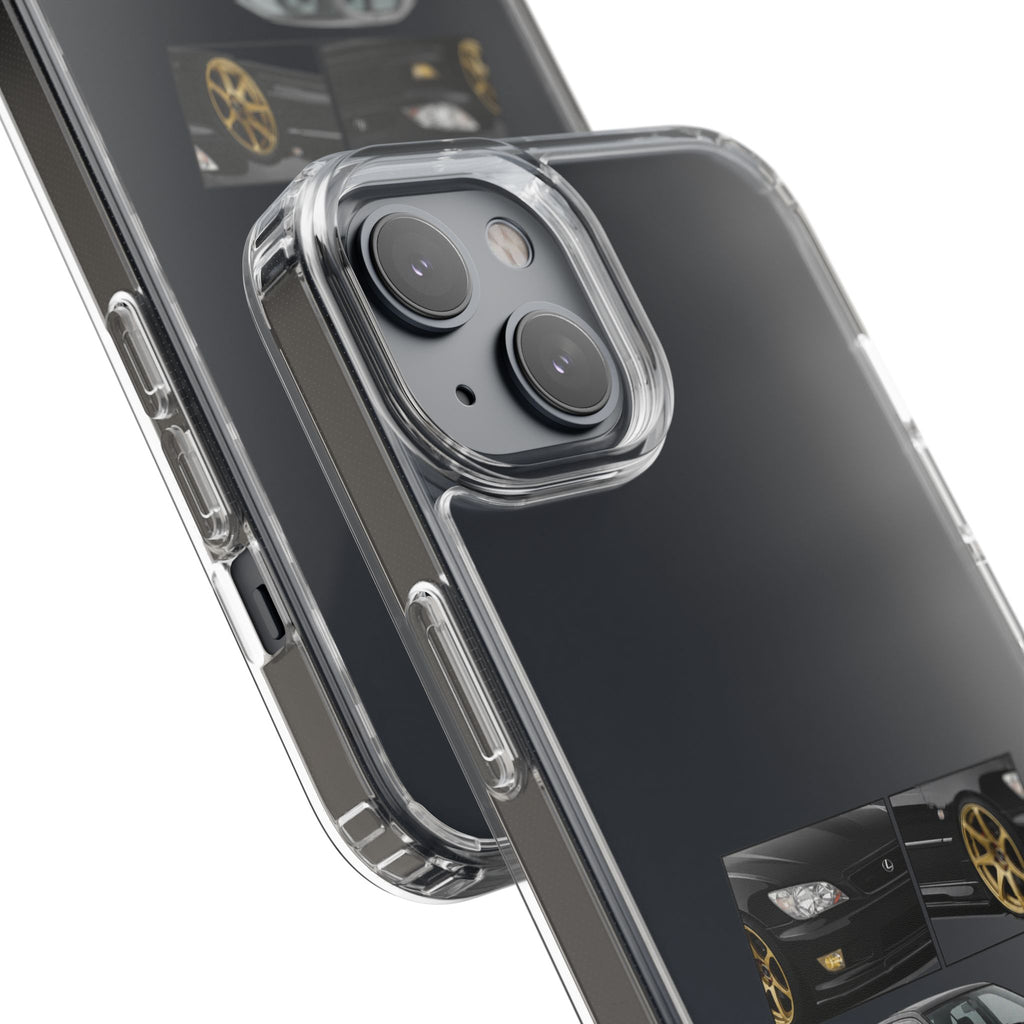 BLACK LEXUS IS200 PHONE CASES
