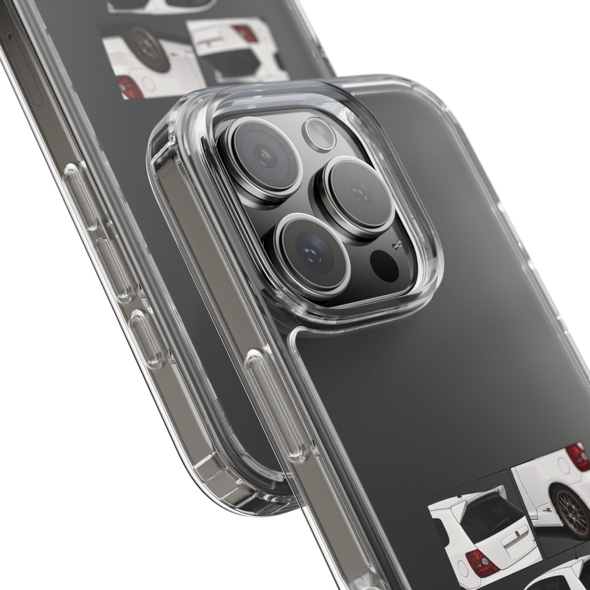 WHITE EP3 TYPE R PHONE CASES
