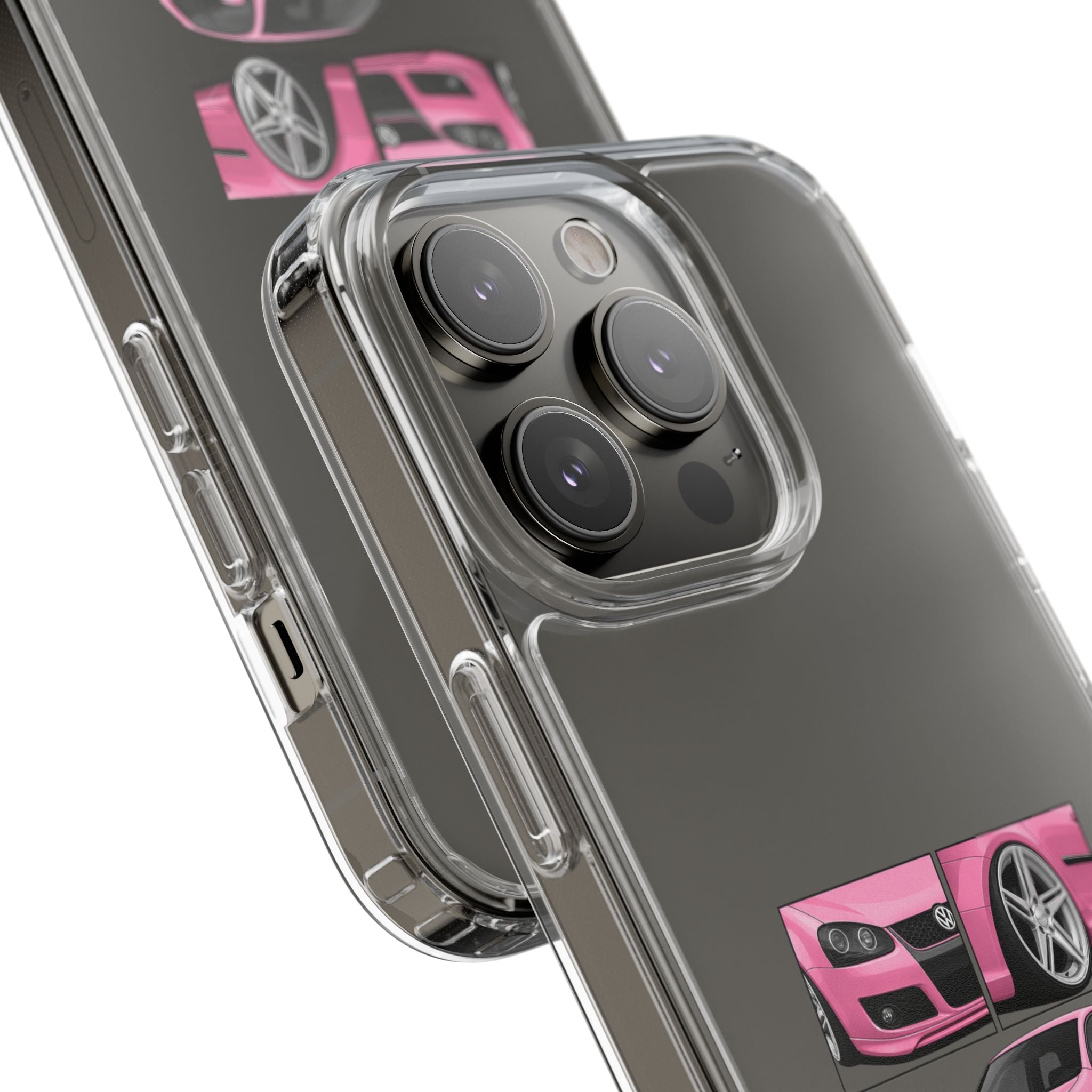 PINK MK5 GOLF PHONE CASE