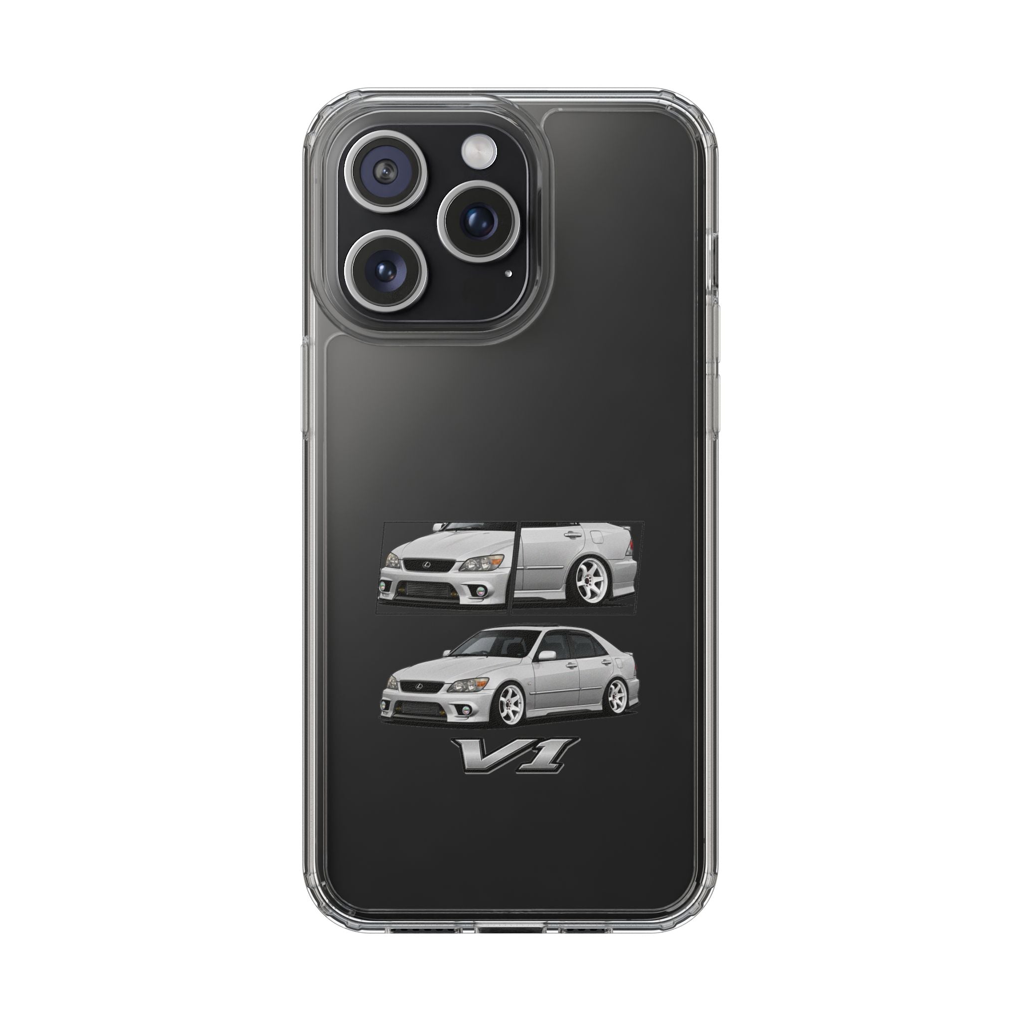 SILVER LEXUS IS200 PHONE CASES