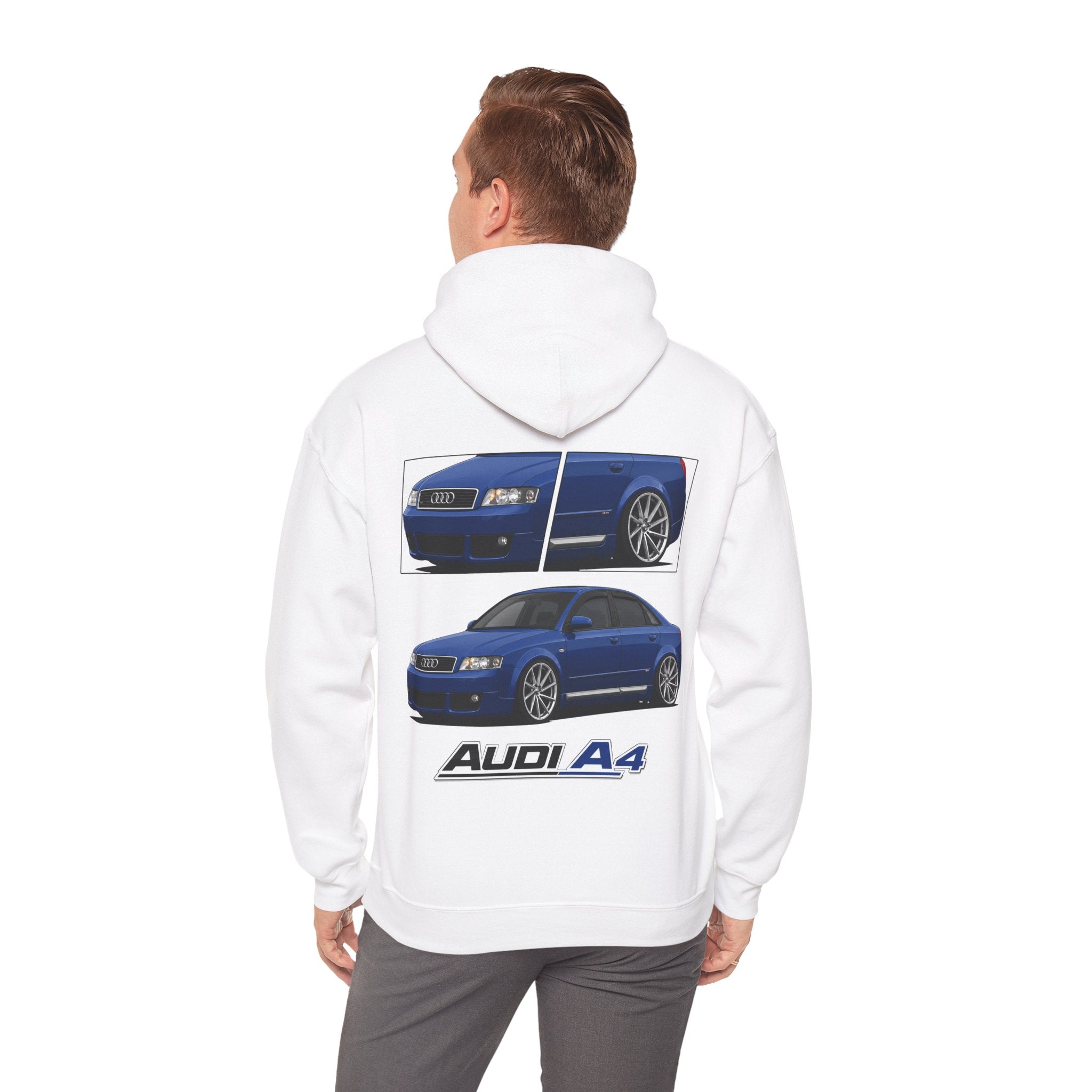 BLUE AUDI A4 JUMPER