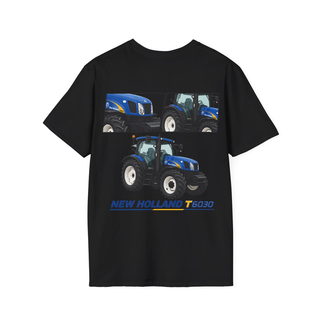 BLUE NEW HOLLAND T6030 T-SHIRTS
