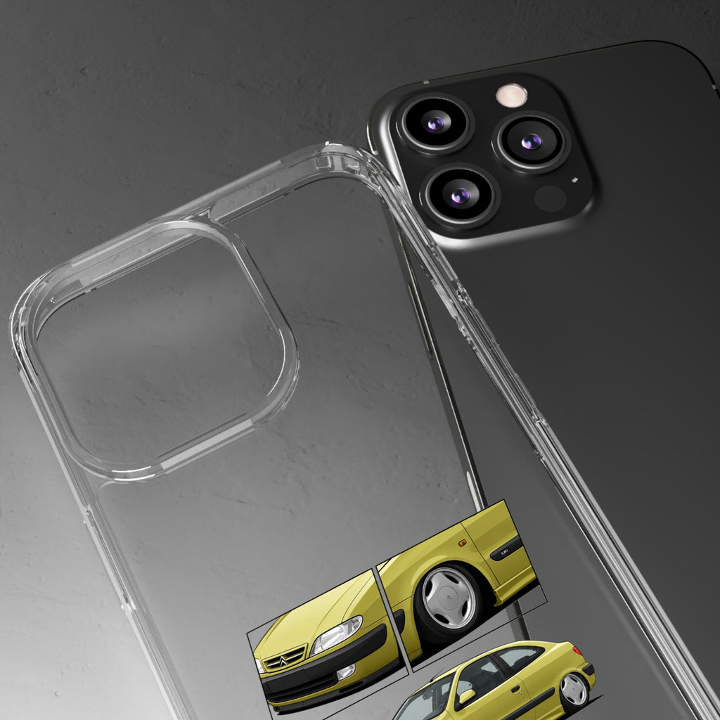 YELLOW CITREON XSARA PHONE CASES