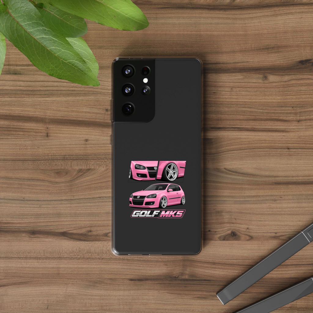 PINK MK5 GOLF PHONE CASE