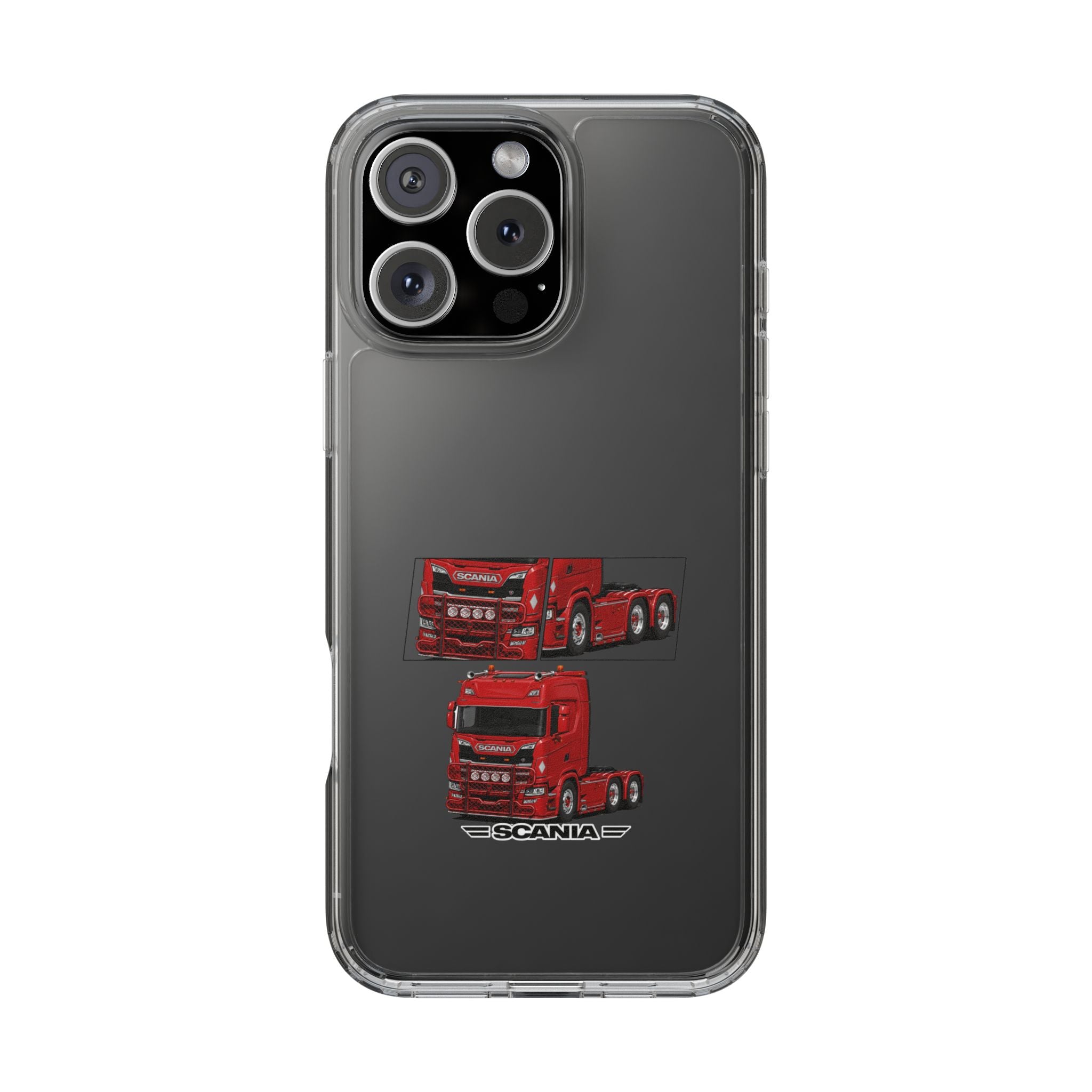 RED SCANIA S-SERIES PHONE CASES